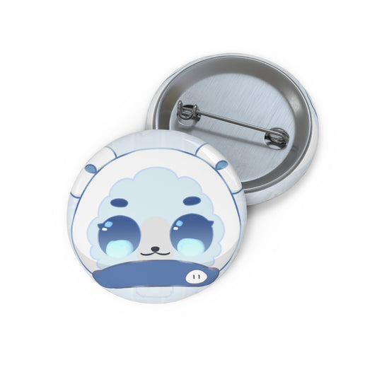 hi2chan "Mascot" Button Pin