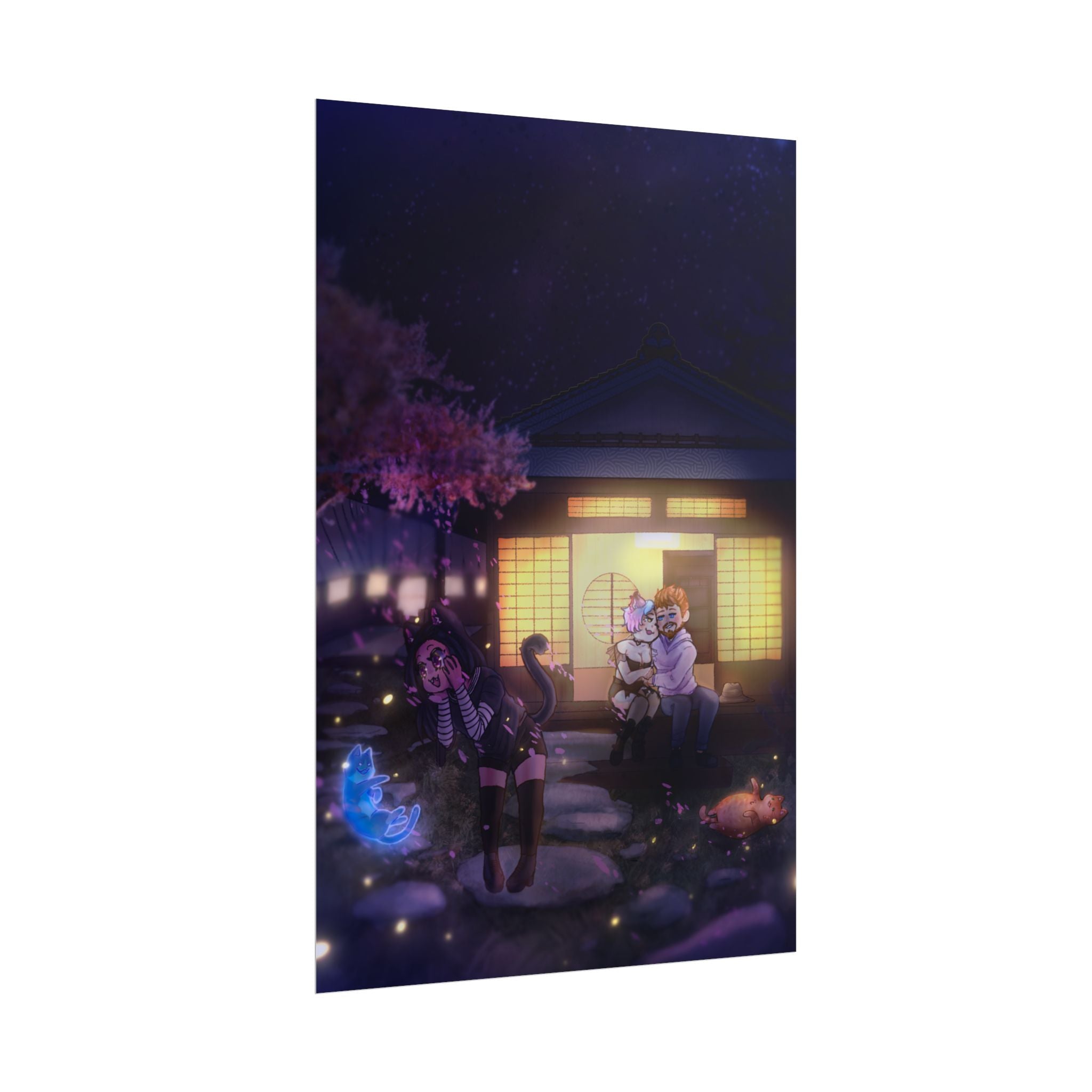 Firejemz "Cozy Night" Poster