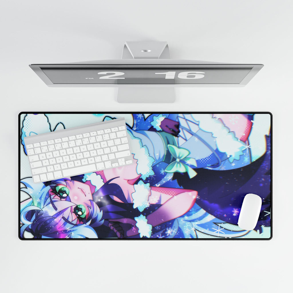 Honeybumz "Snowfall Familiar" XL Plus Deskmat