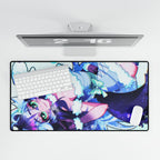 Honeybumz "Snowfall Familiar" XL Plus Deskmat