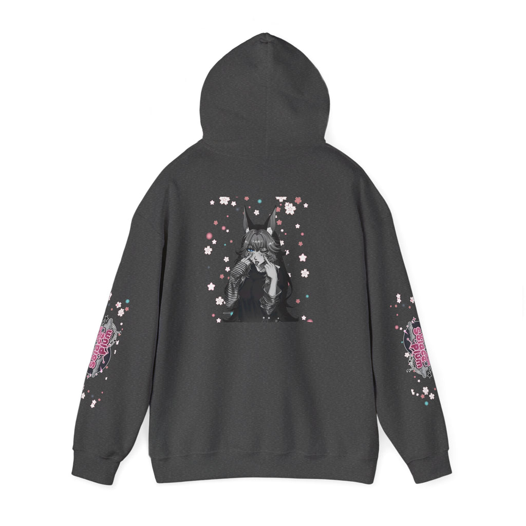 Solace Plum BW "Blep" Designer Hoodie