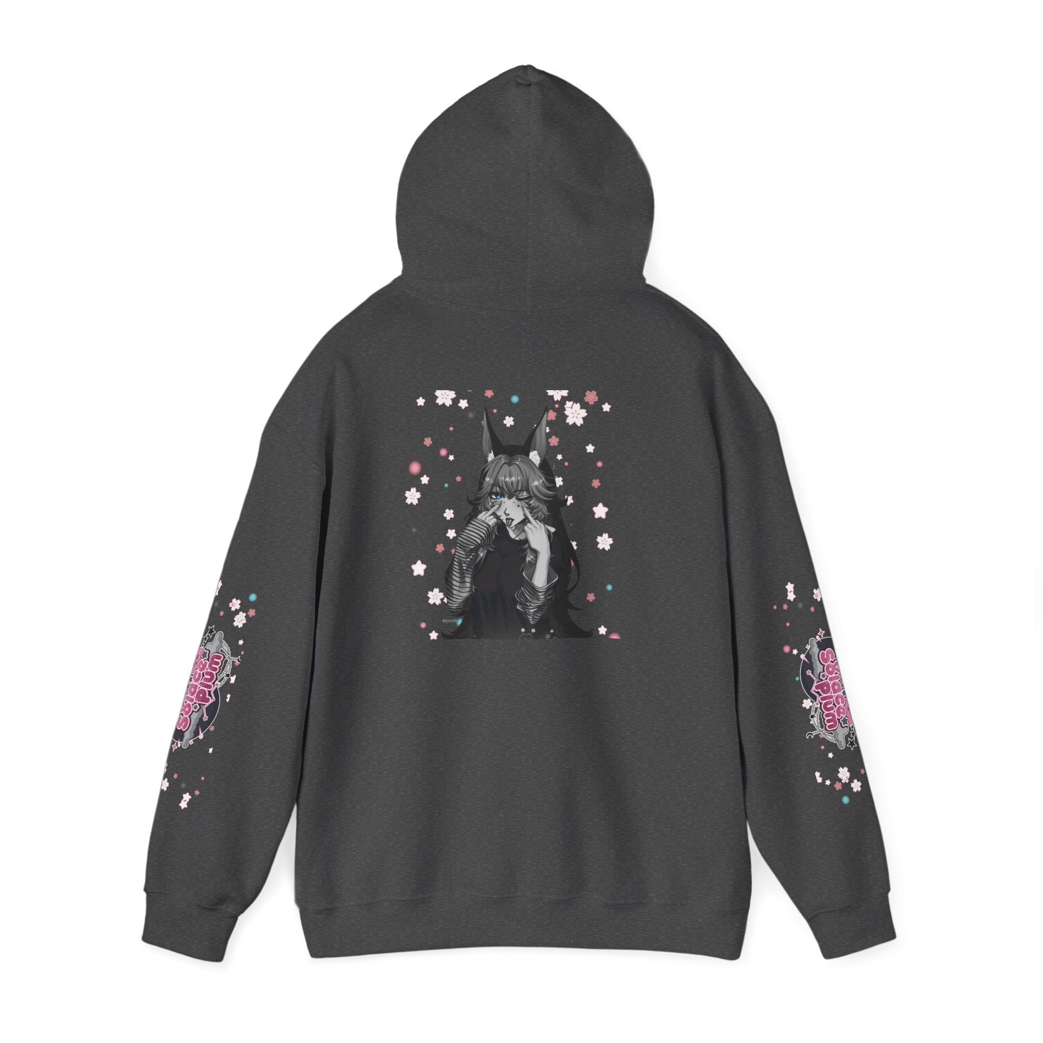 Solace Plum BW "Blep" Designer Hoodie