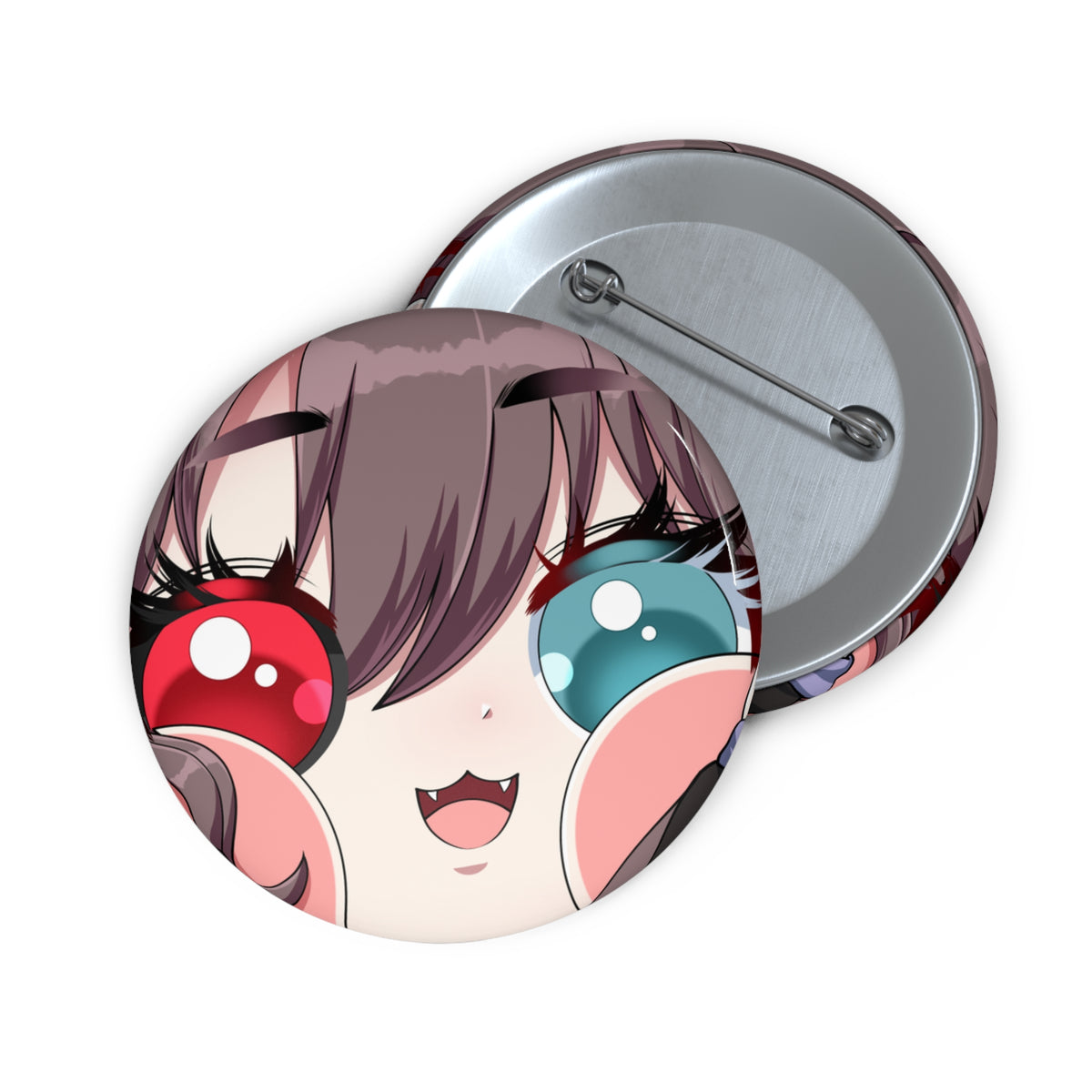 RockLoLove "Cheek Squish" Pin Button