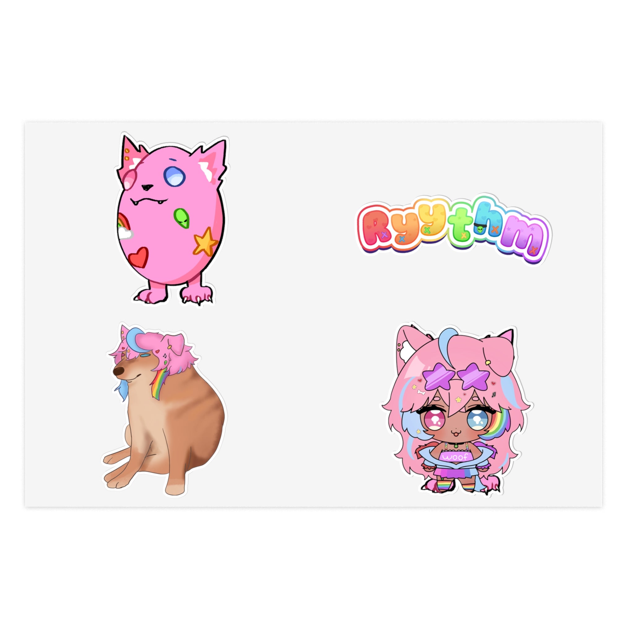 Ryythm Sticker Sheet Vol. 1