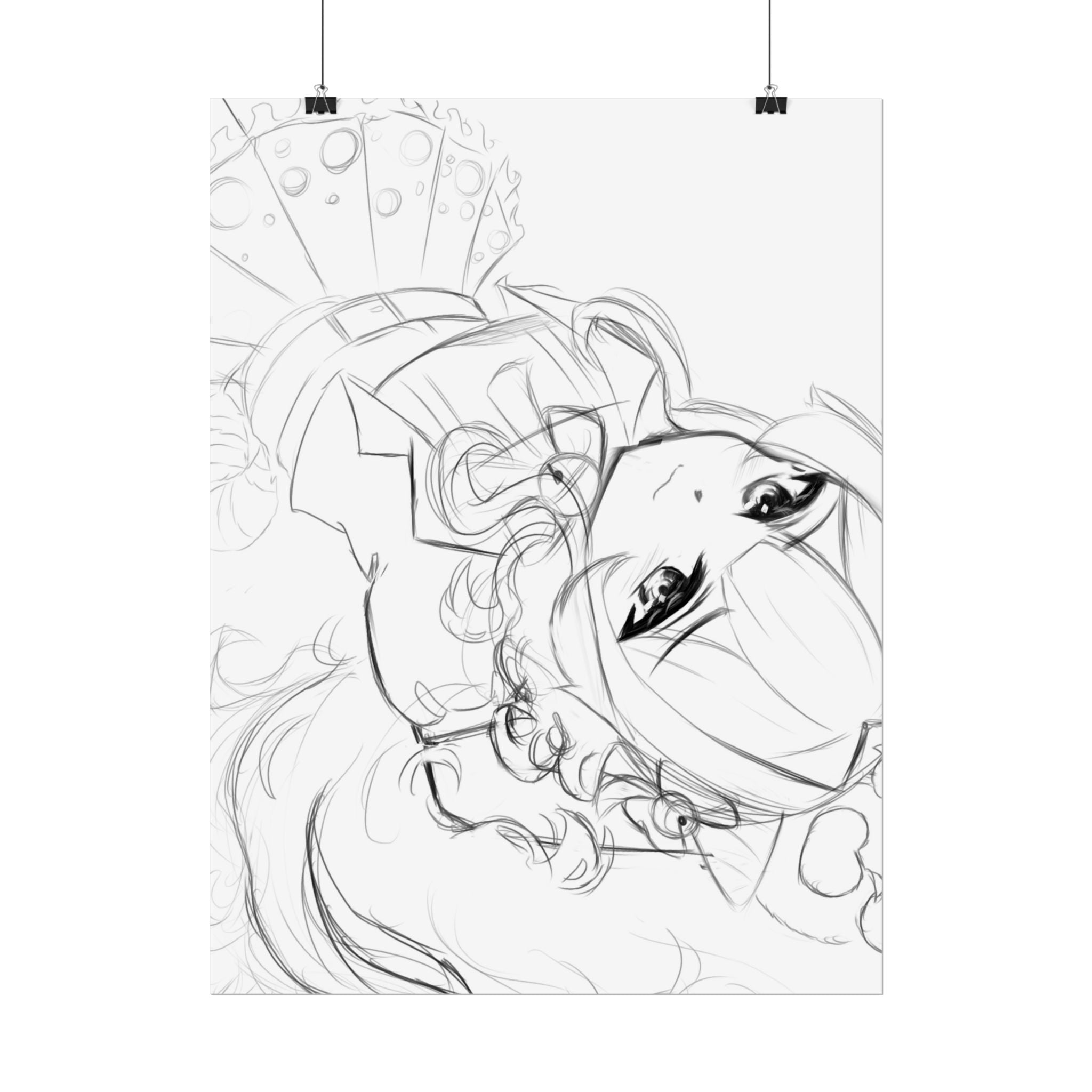 Trixie Sketch Poster