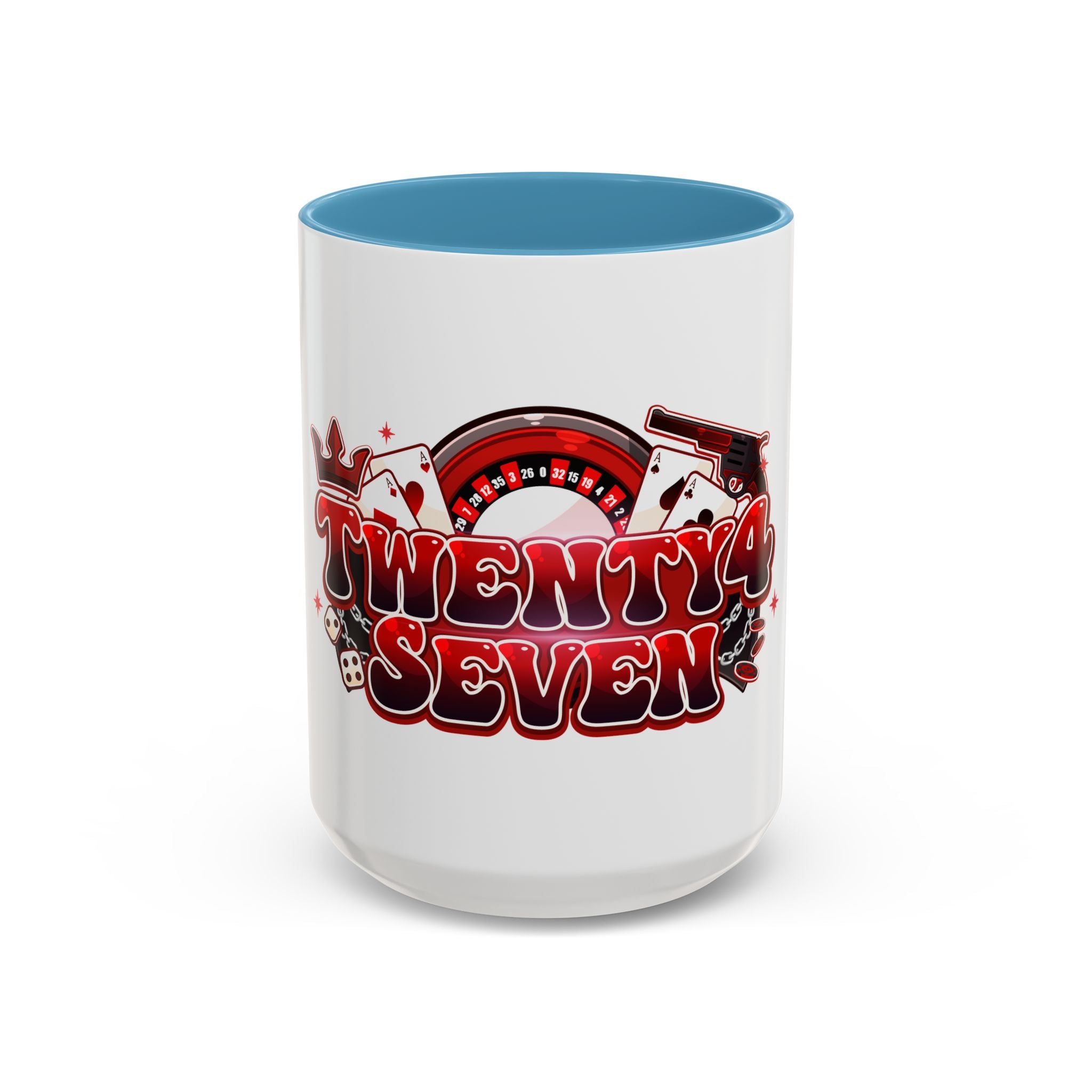 Twenty4Seven "Logo" Accent Mug