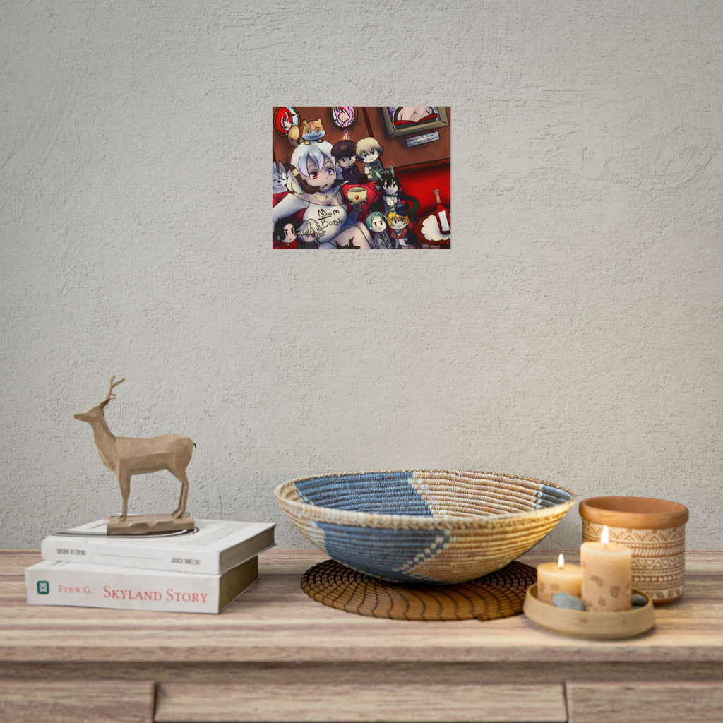 Kou Amashita "Mom Boss" Poster