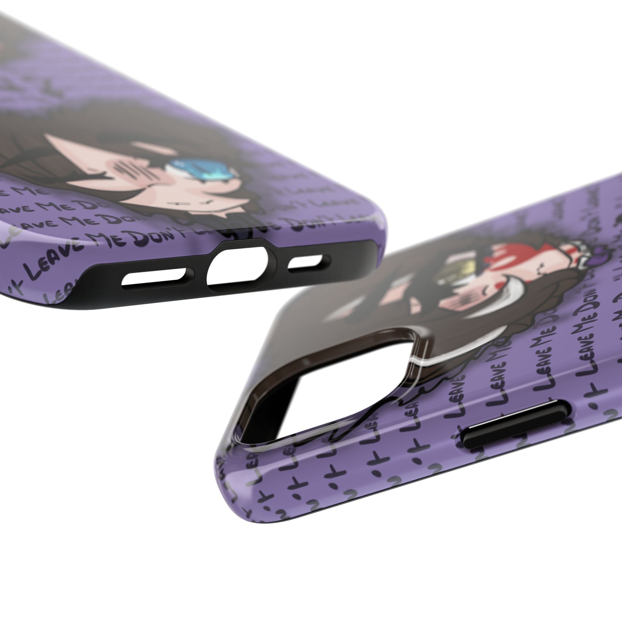Renée Lysobore "Me or Them" Phone Case