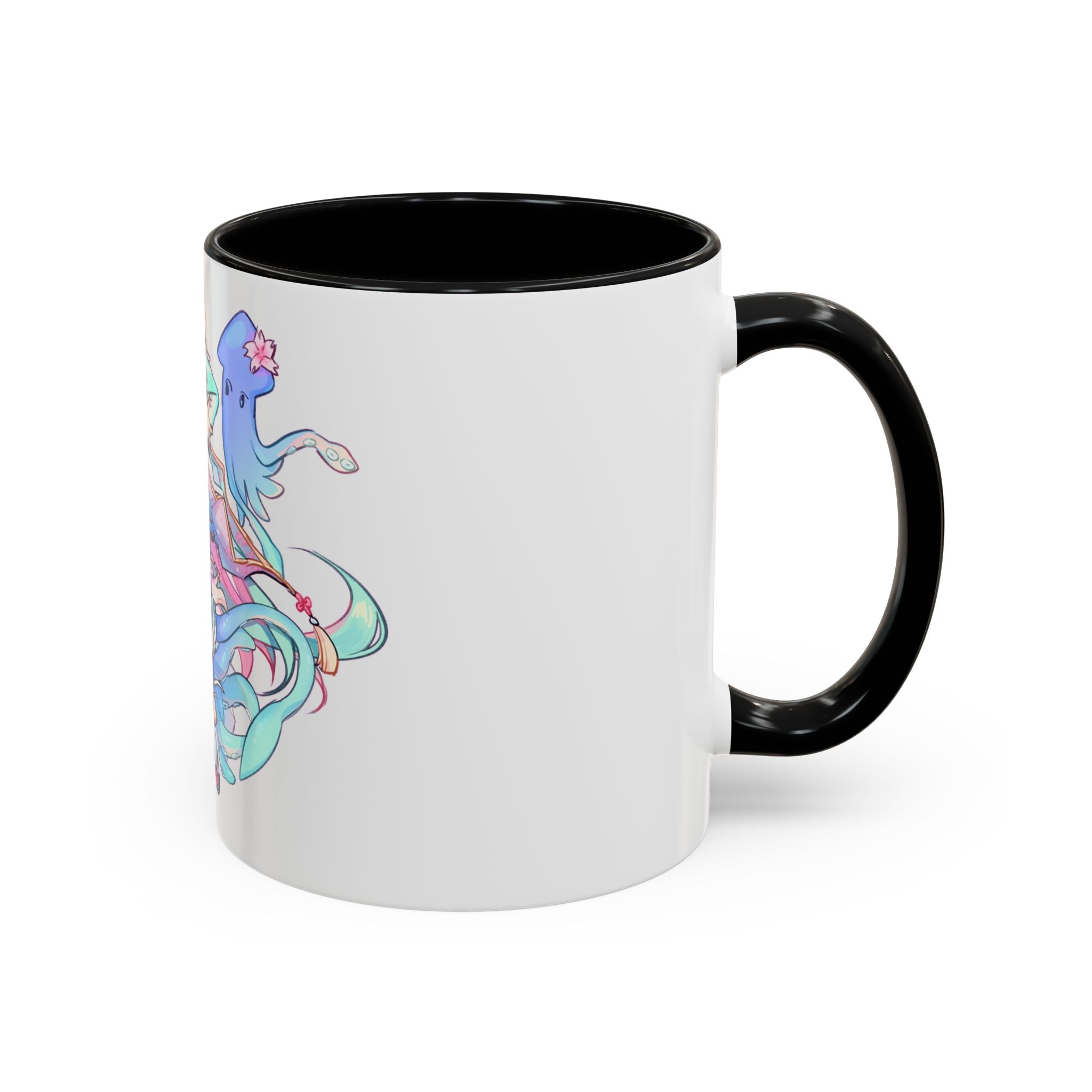 Eggie Weggie "Squid Friends" Accent Mug