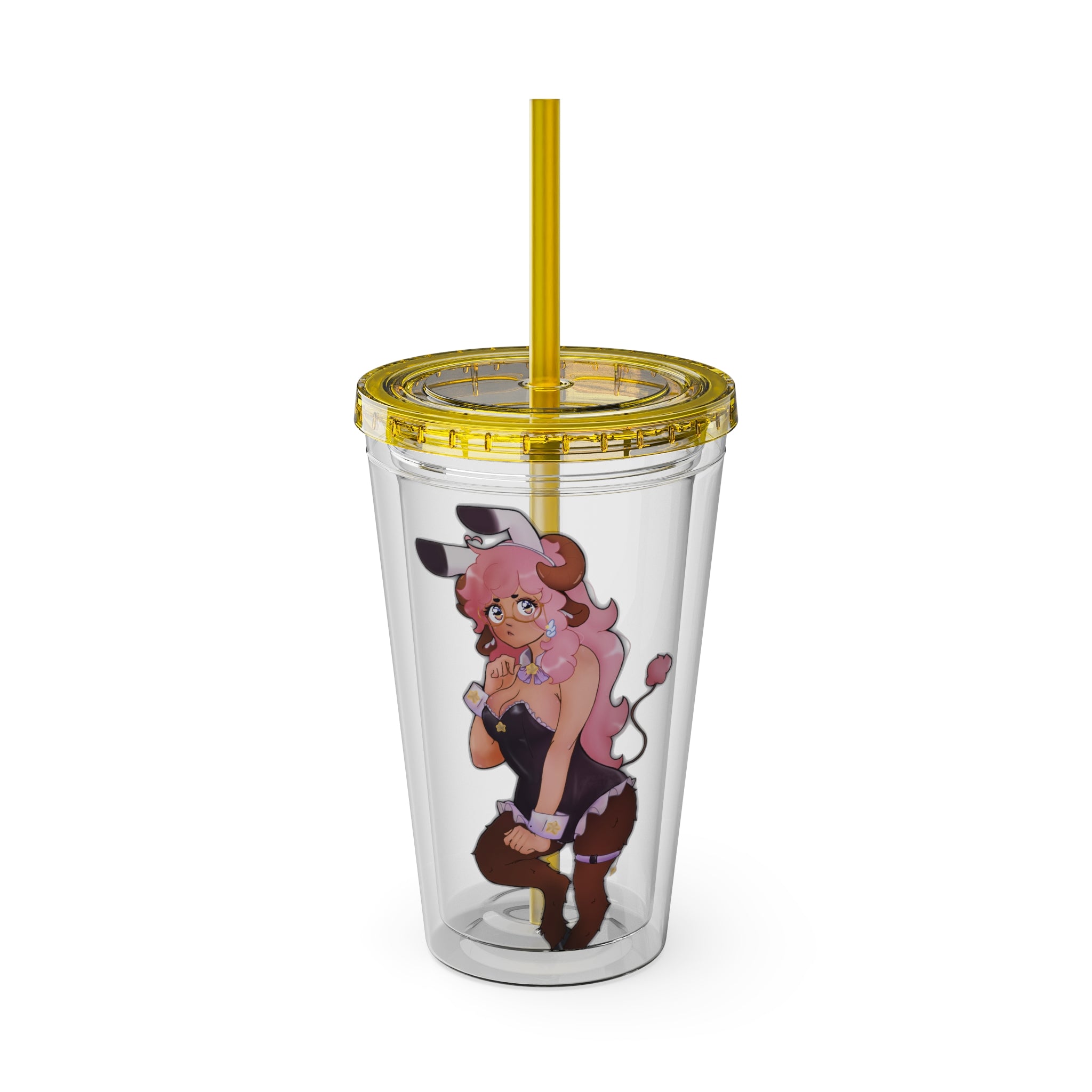 PeachPelle "Cheeky Satyr" Acrylic Tumbler