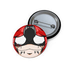 Gothic Gumi "owo" Pin Button
