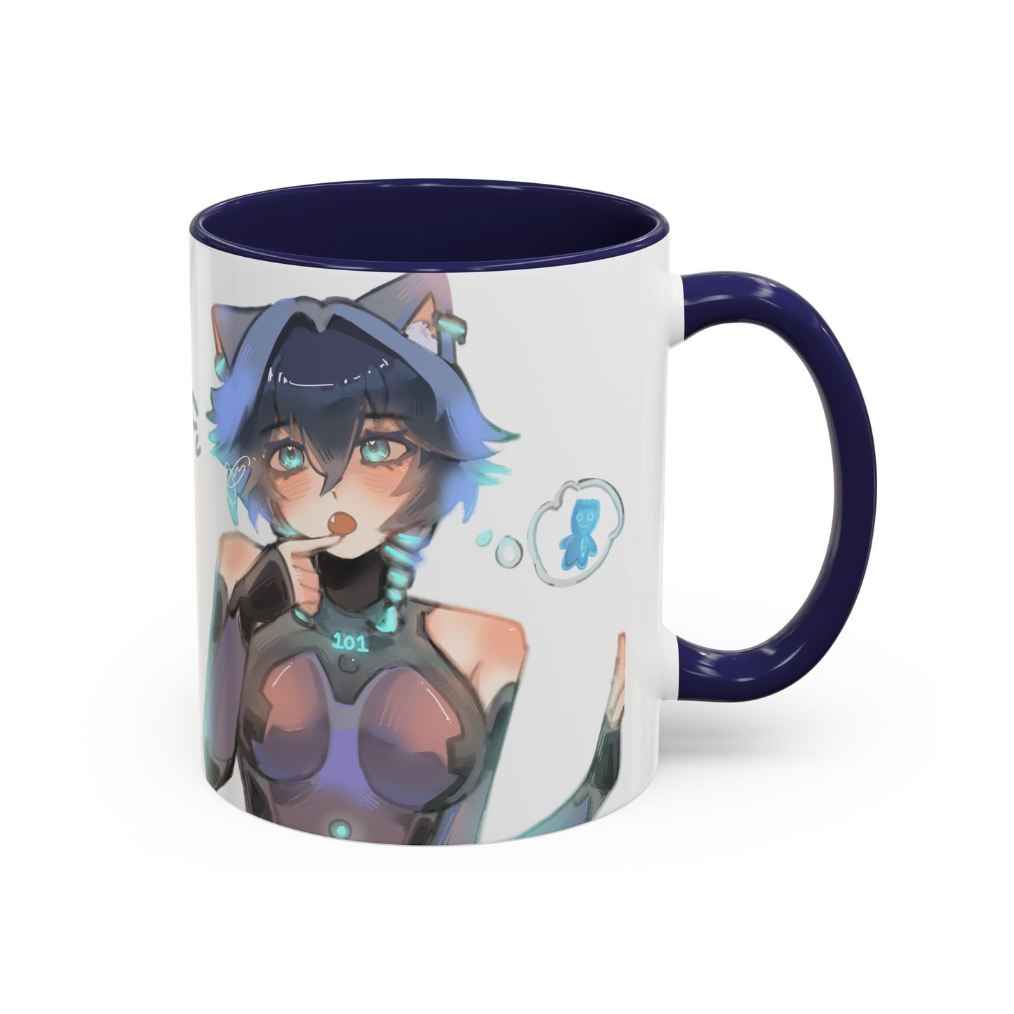 Eilucat Painted Mug