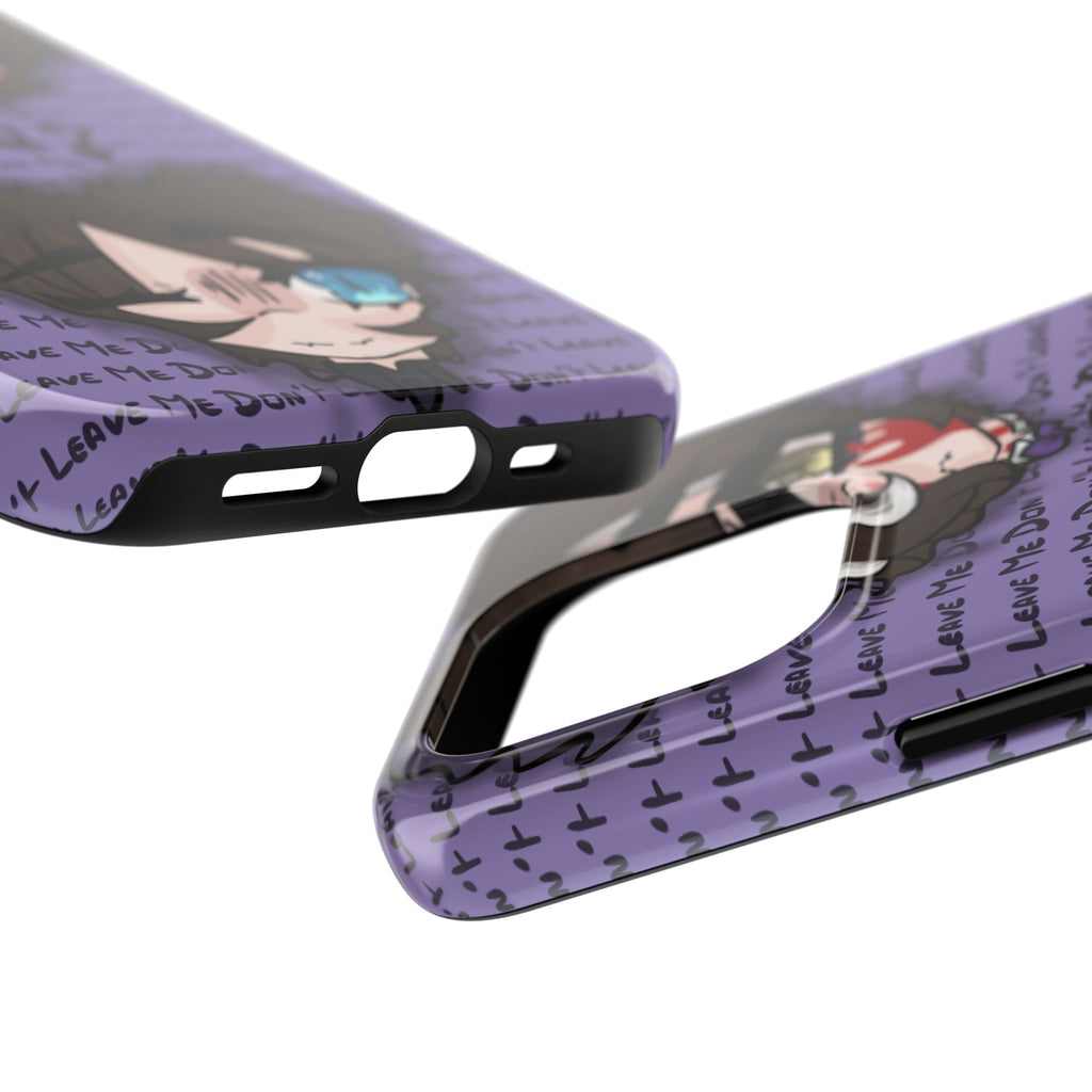 Renée Lysobore "Me or Them" Phone Case