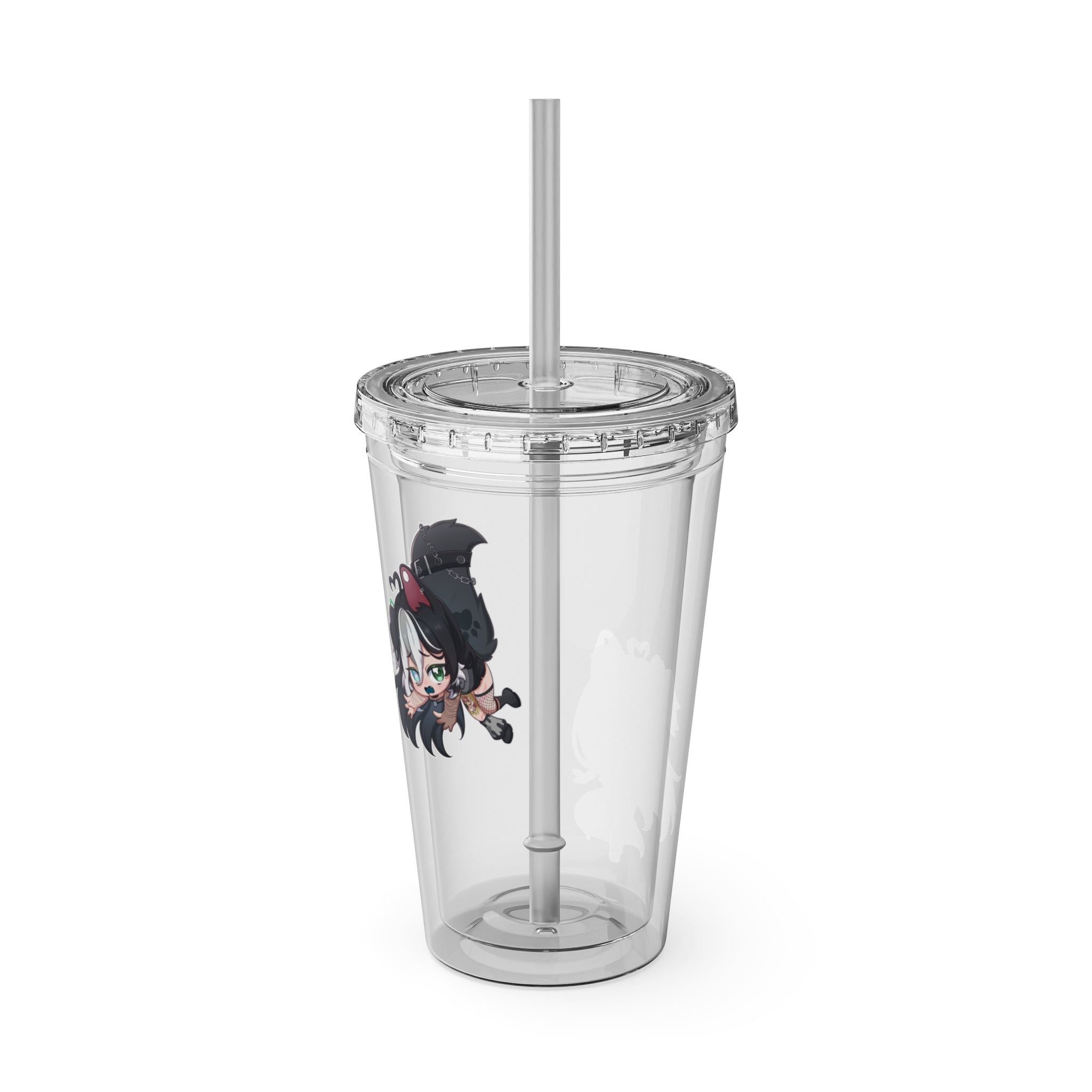 dognamedKats "Chibi Friends" Acrylic Tumbler
