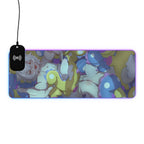 CrumDumpstr "Plushie Pile" LED XL Deskmat w/ Wireless Charging