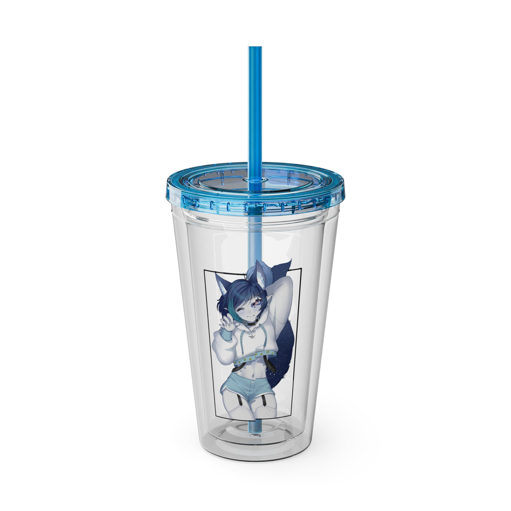 Danya "Frozen Sparkle" Acrylic Tumbler
