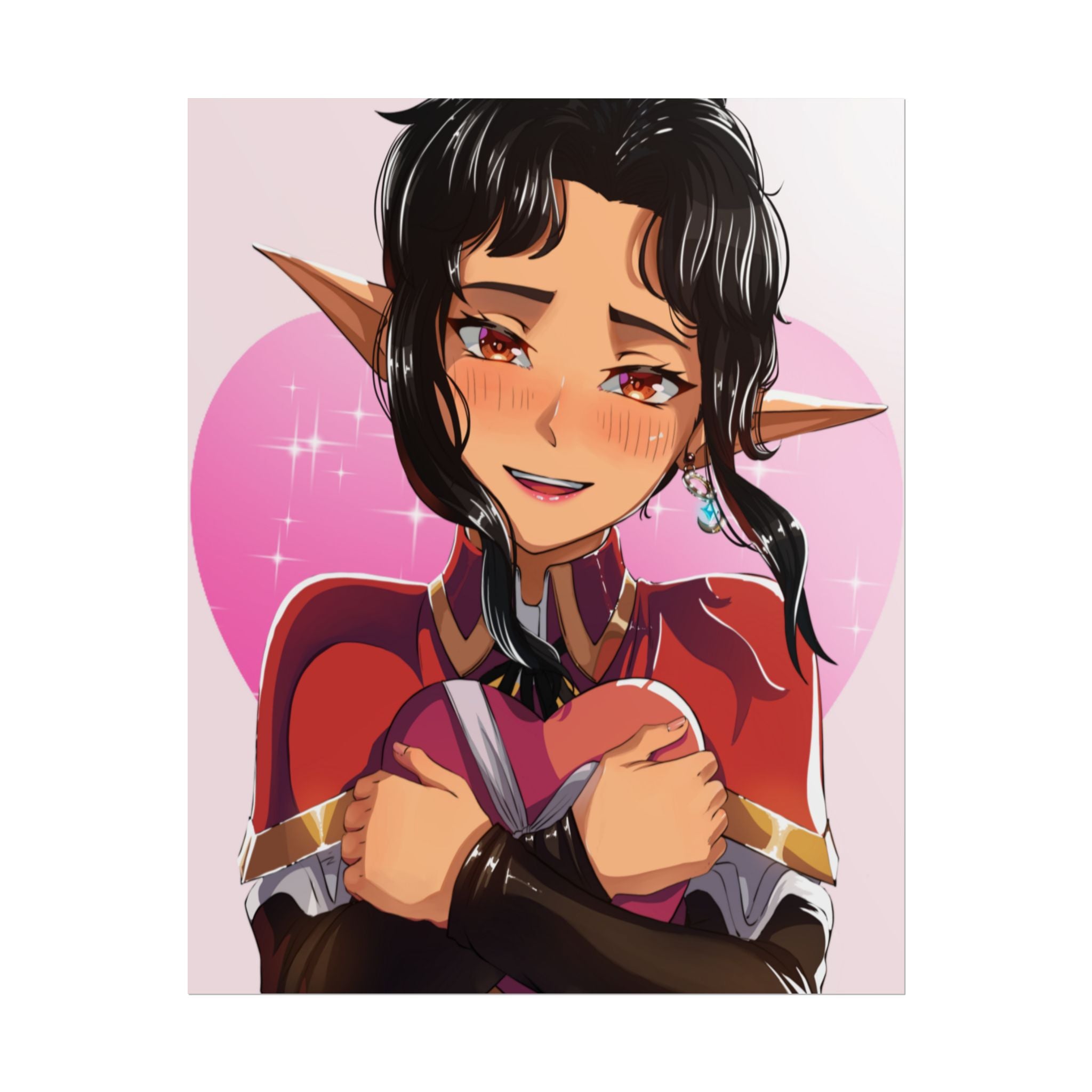 LadyKnightLynk "Love Heart" Poster