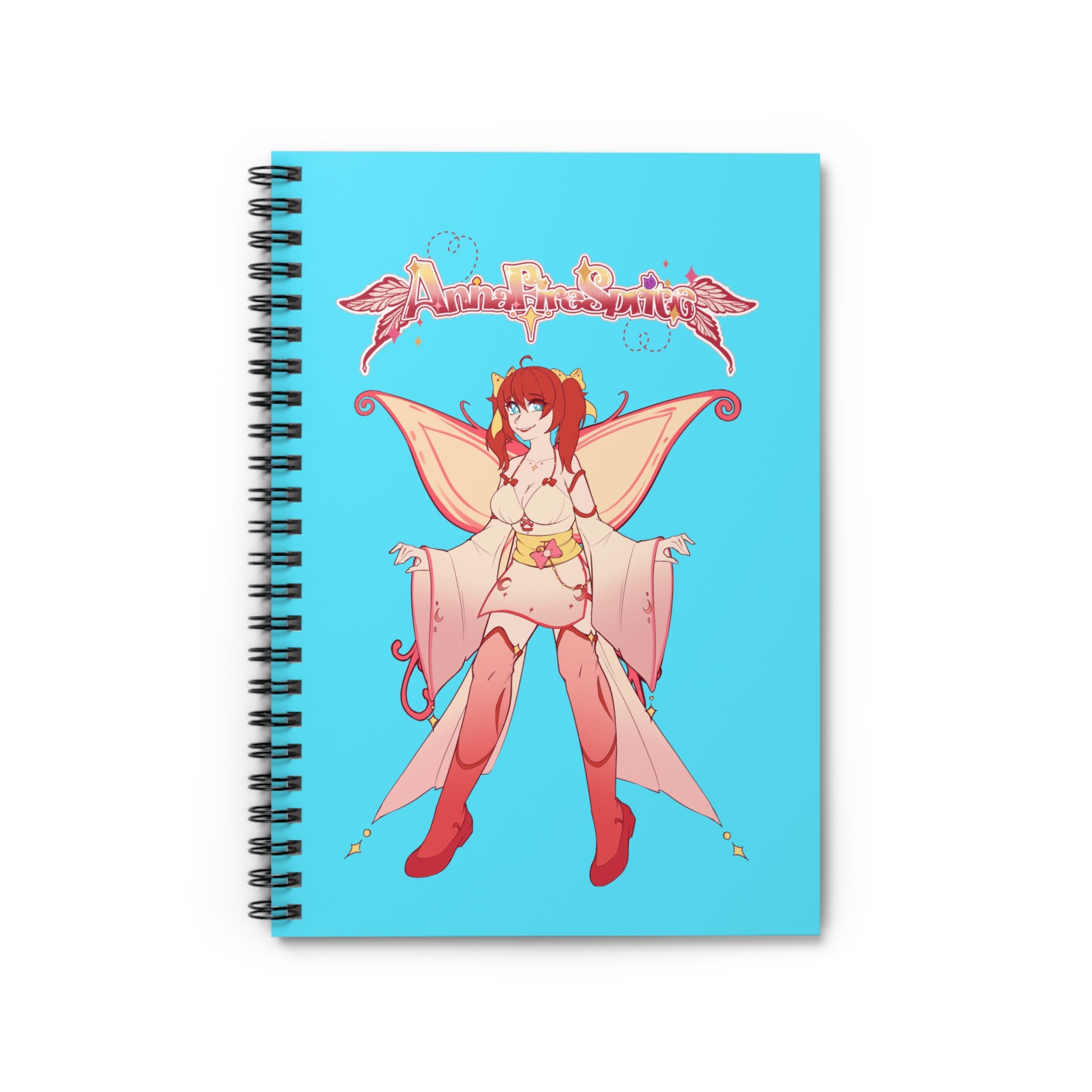 anna_firesprite "Fairy Wings" Notebook
