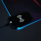 Chow Down "Livin' That Slug Life" LED XL Deskmat w/ Wireless Charging