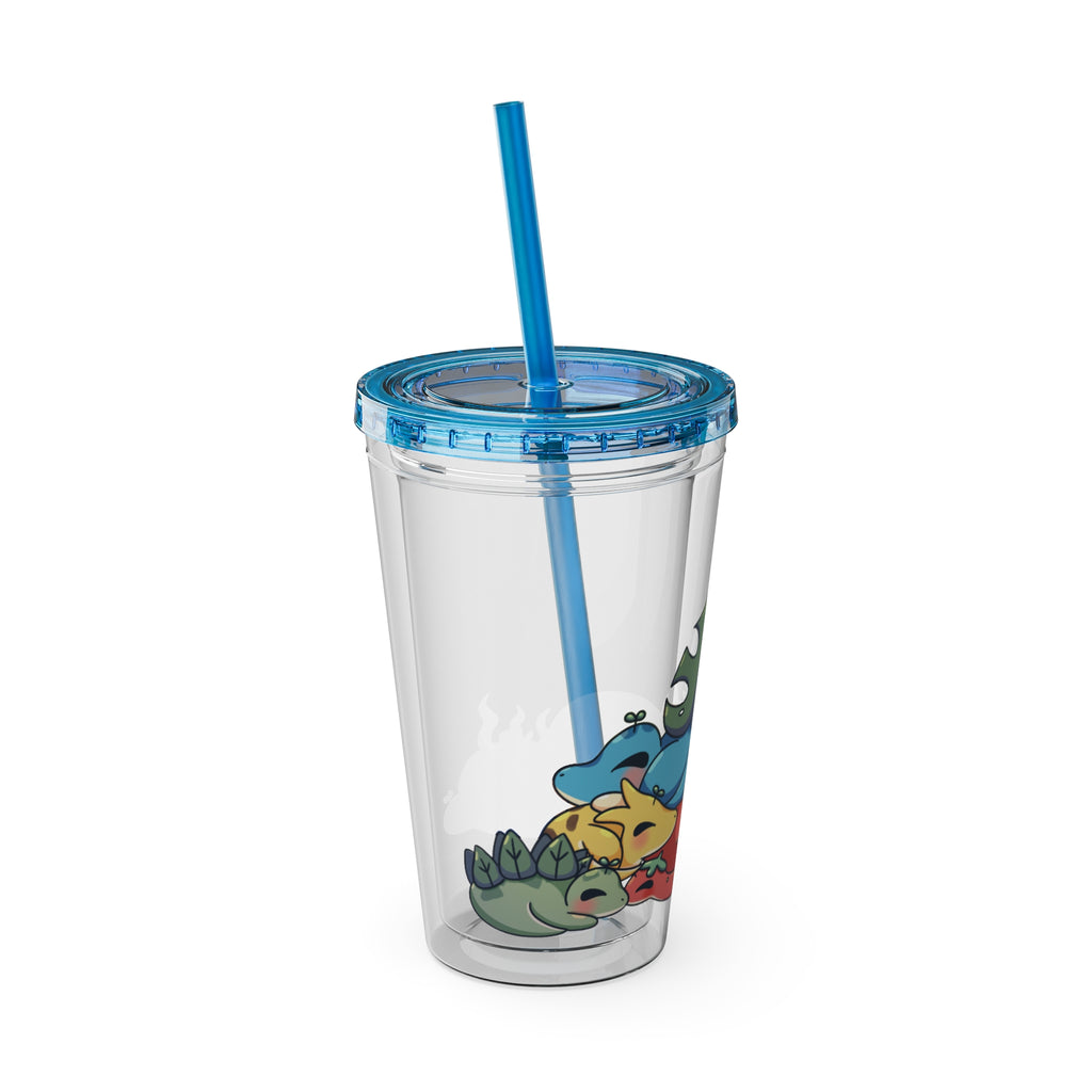 DinoSpr0ut "Family Nap" Tumbler