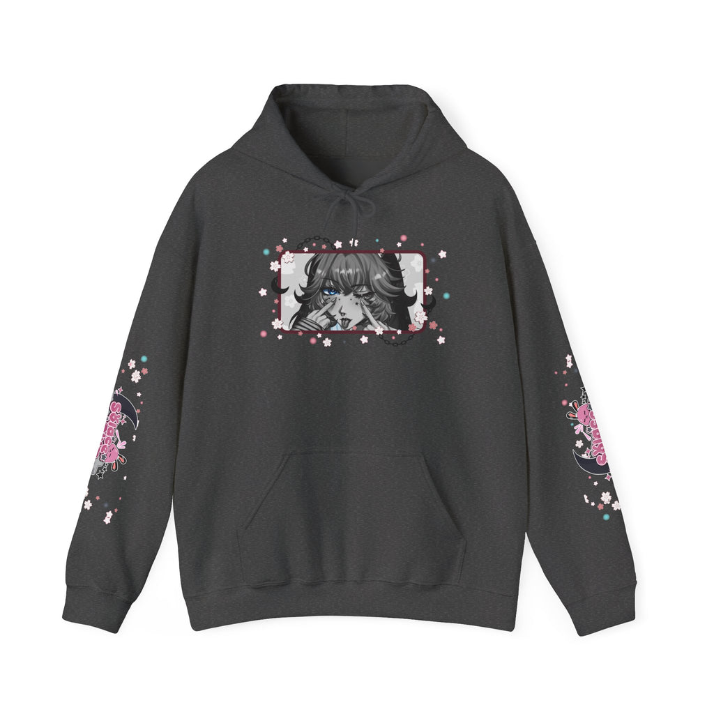 Solace Plum BW "Blep" Designer Hoodie