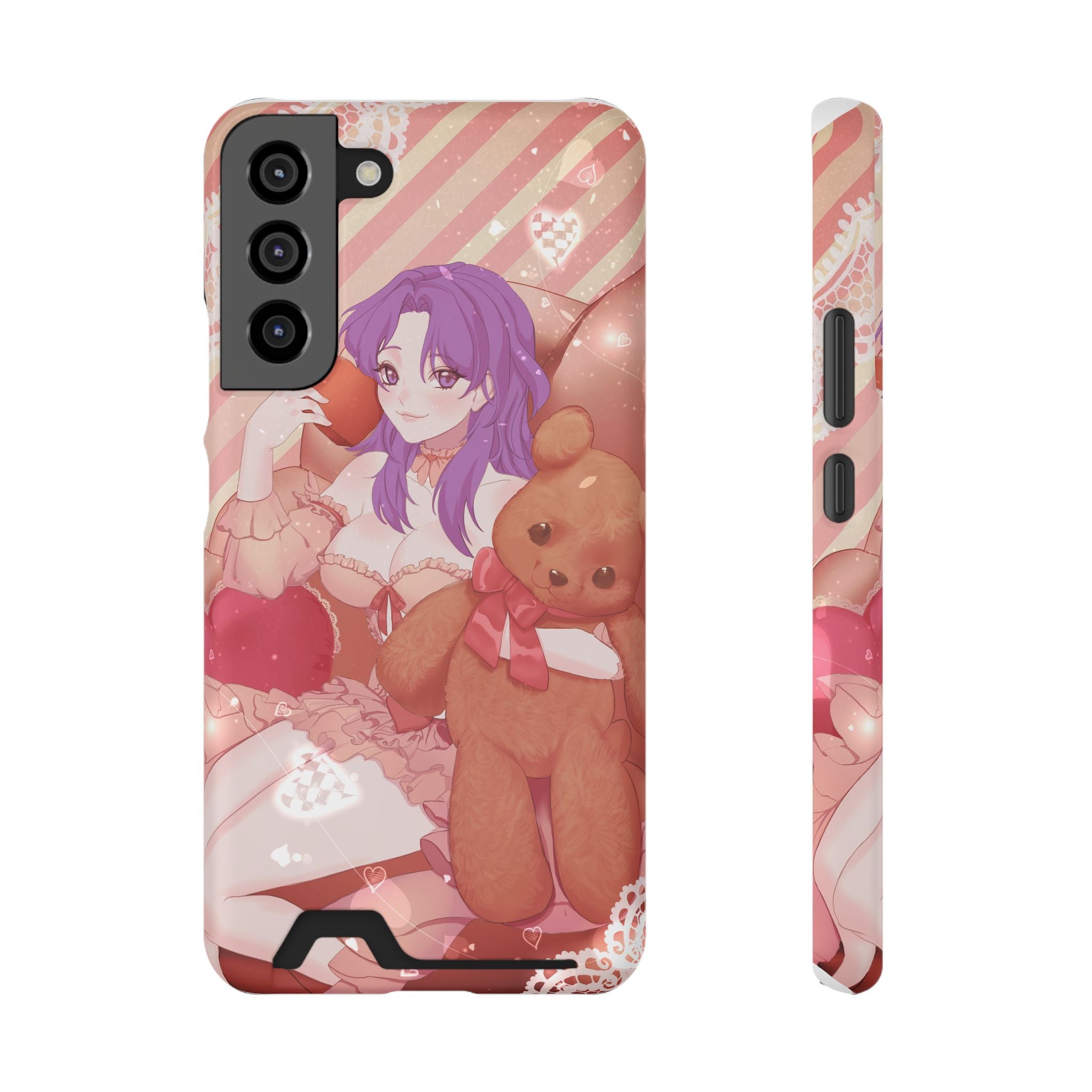 Angelica Phone Case With Card Holder