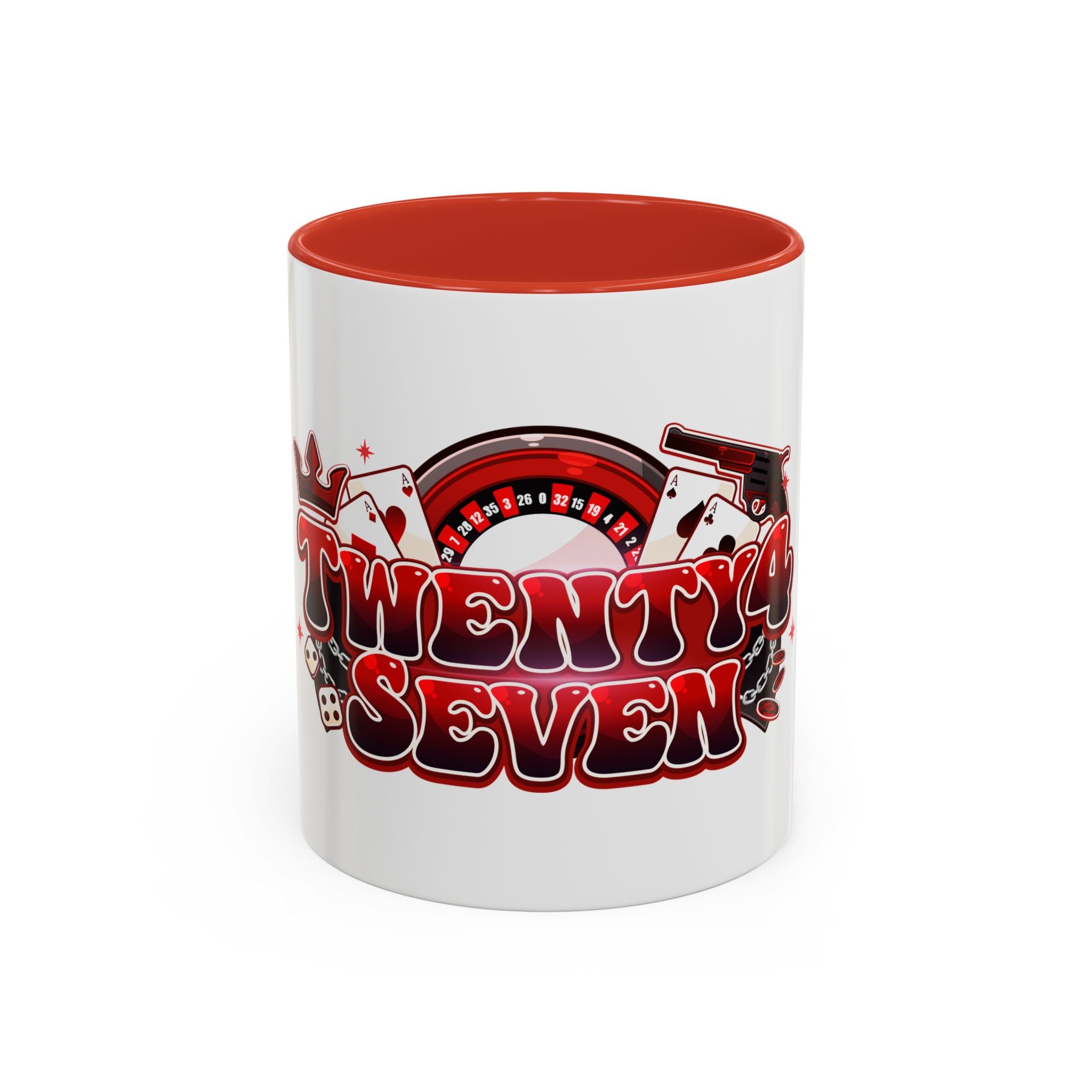 Twenty4Seven "Logo" Accent Mug