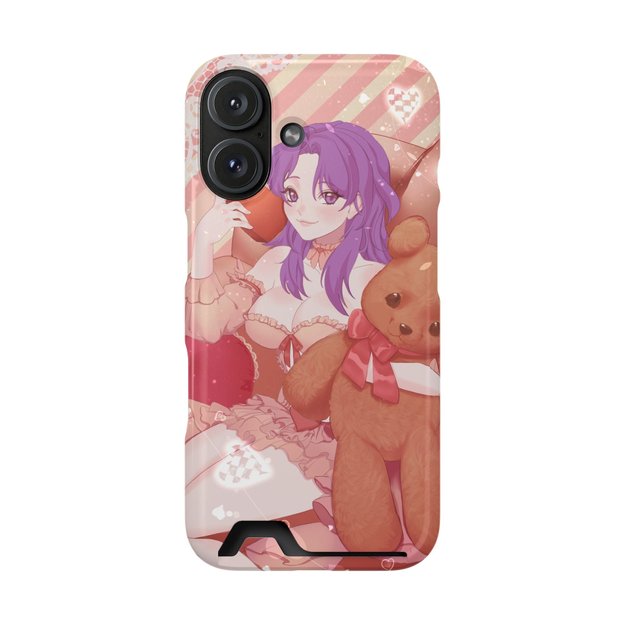 Angelica Phone Case With Card Holder