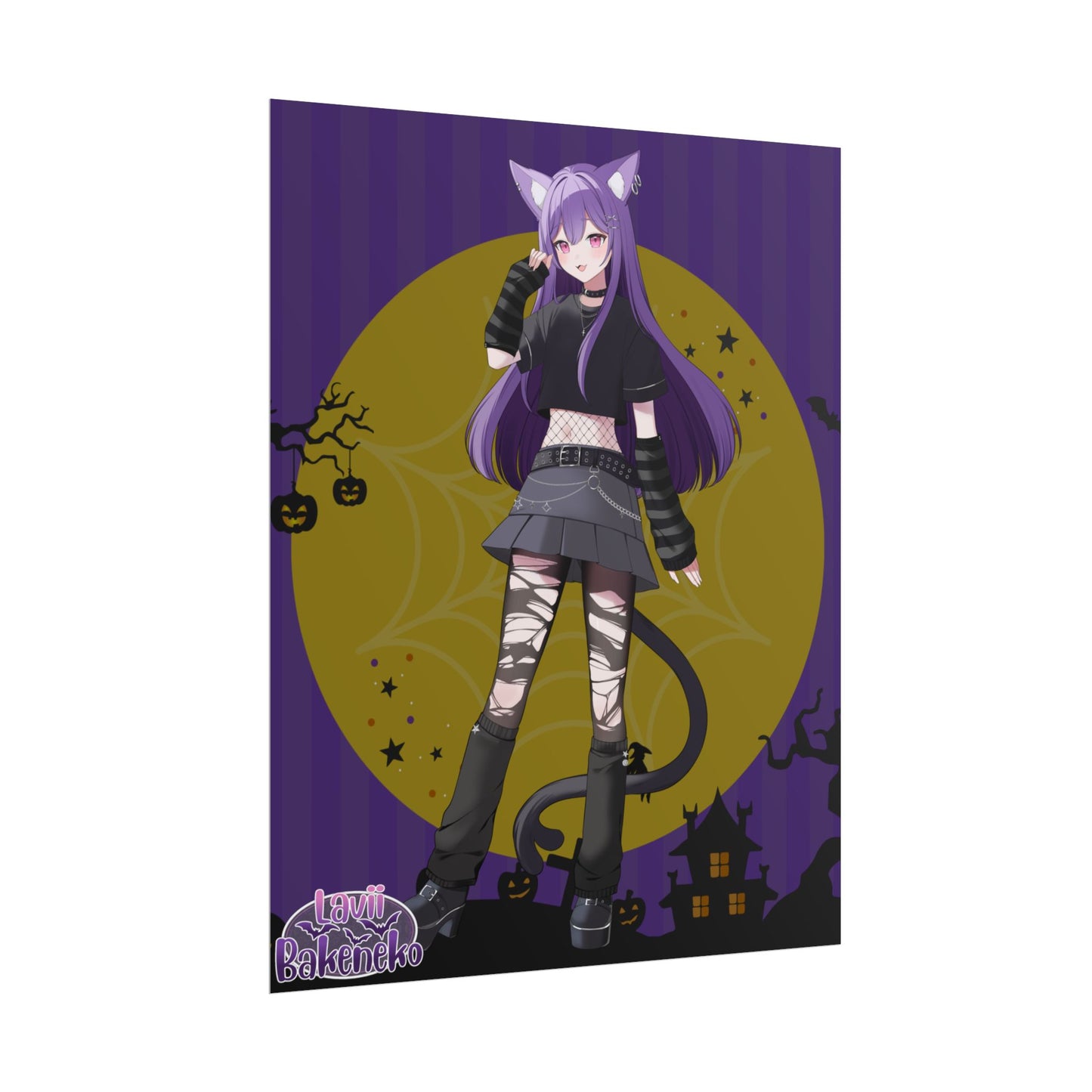 Lavii Bakeneko Poster