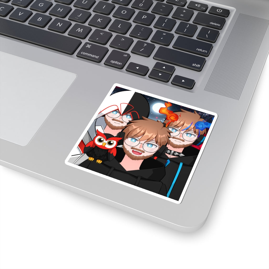 BwnPNGTuber "Trio" Sticker