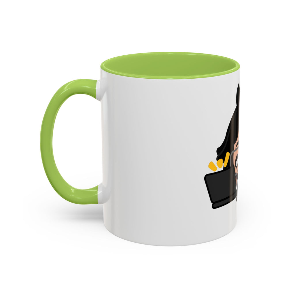 RyoPlaying "Exhausted" Accent Mug