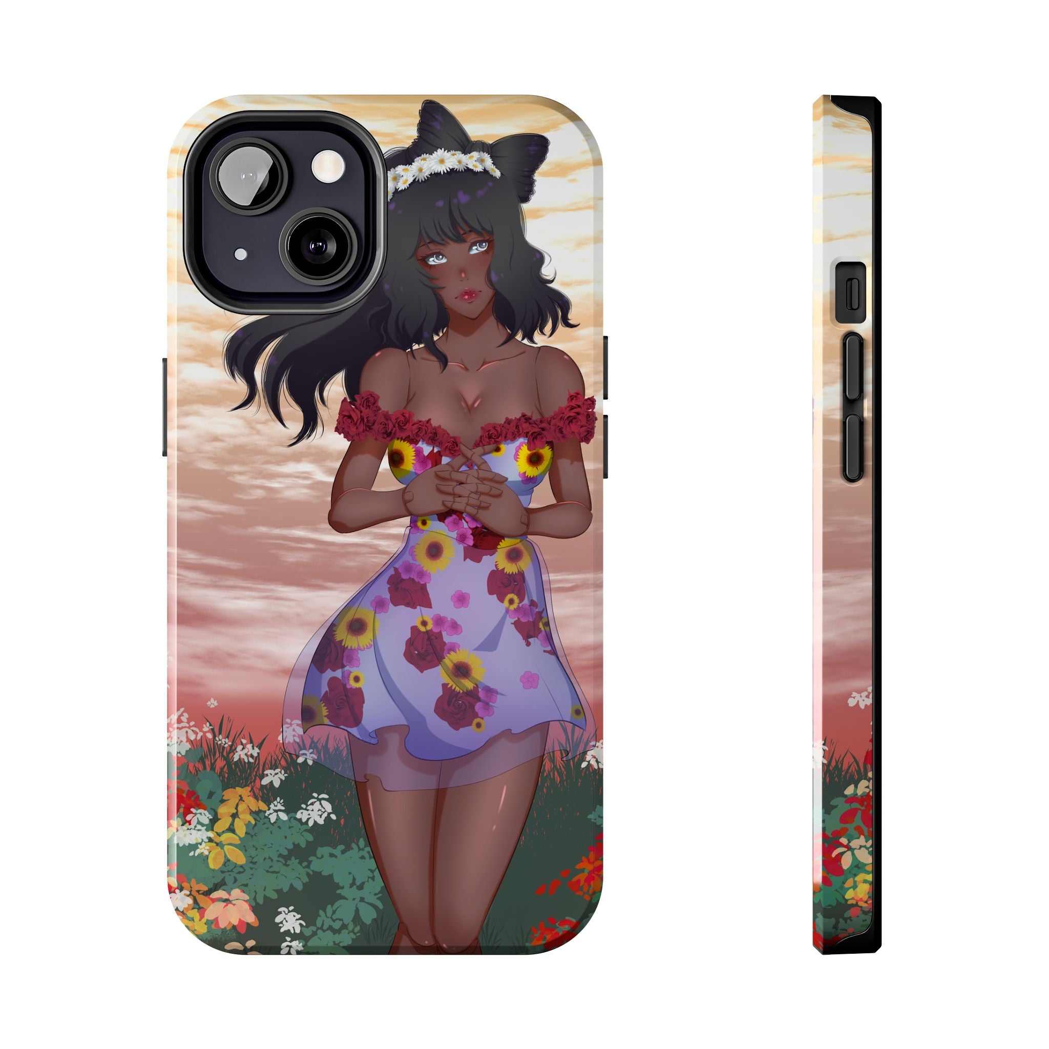 Vinnia Valentine "Rose Graden" Tough Phone Case