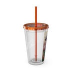 Vinnia Valentine "Rose Garden" Acrylic Tumbler