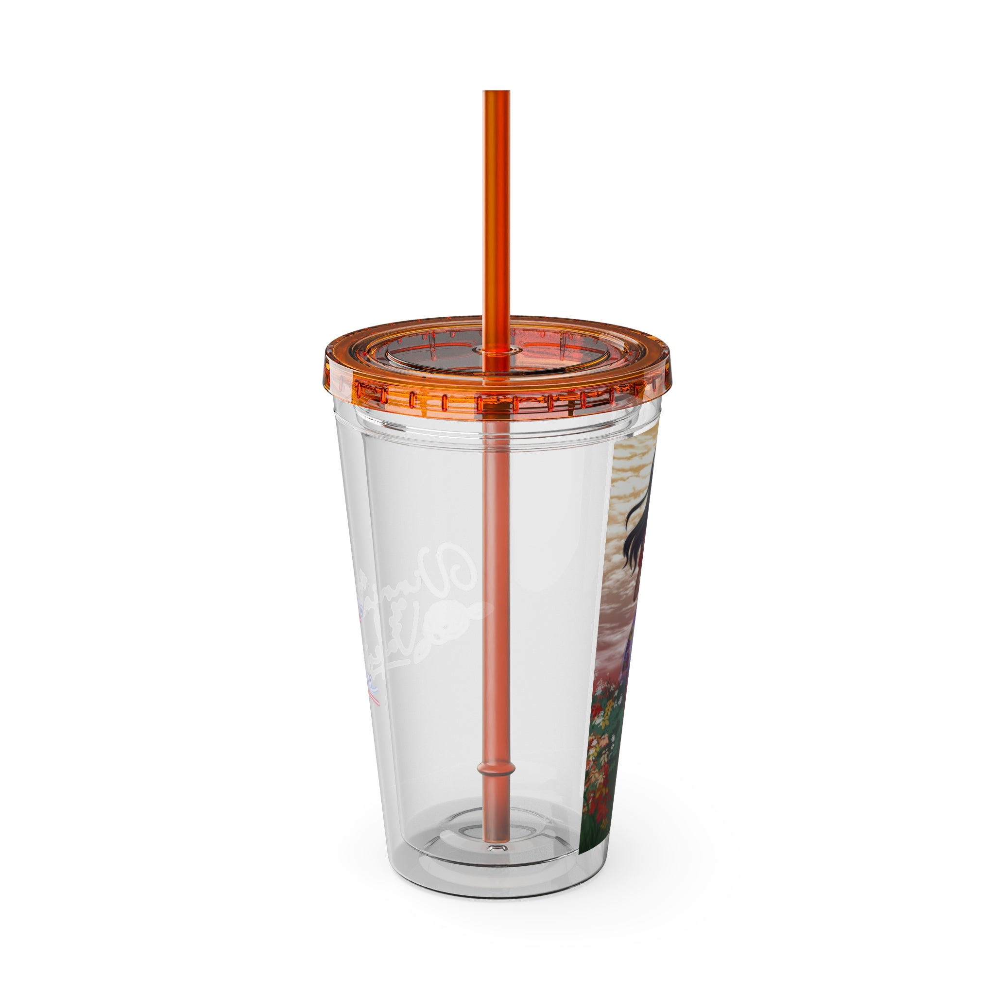 Vinnia Valentine "Rose Garden" Acrylic Tumbler
