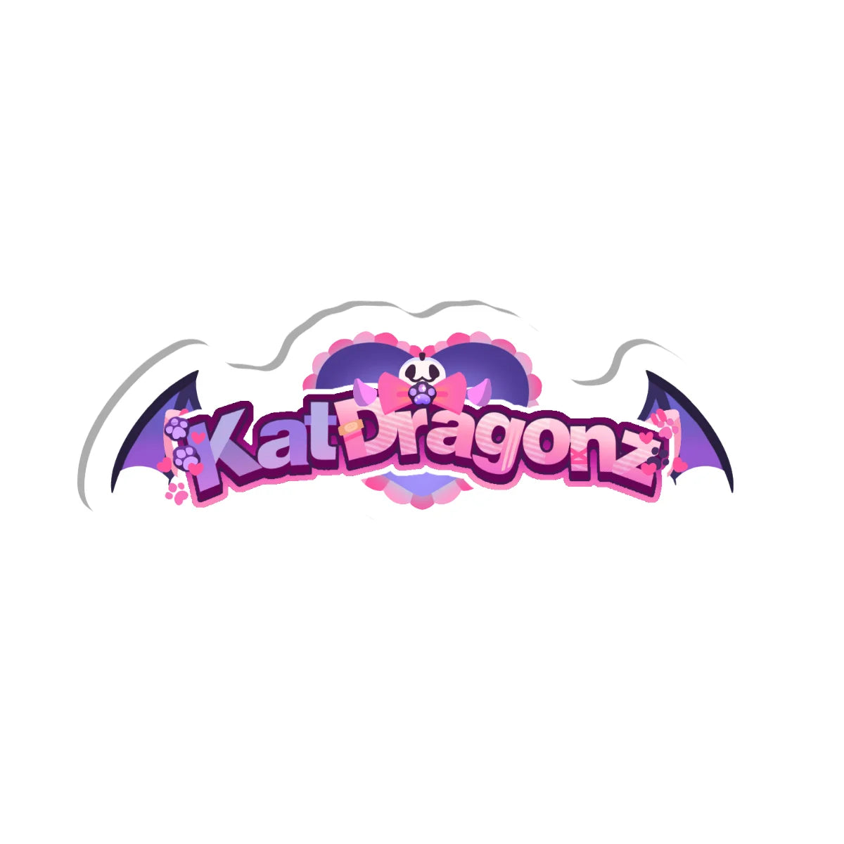 KatDragonz "Logo" Acrylic Pin