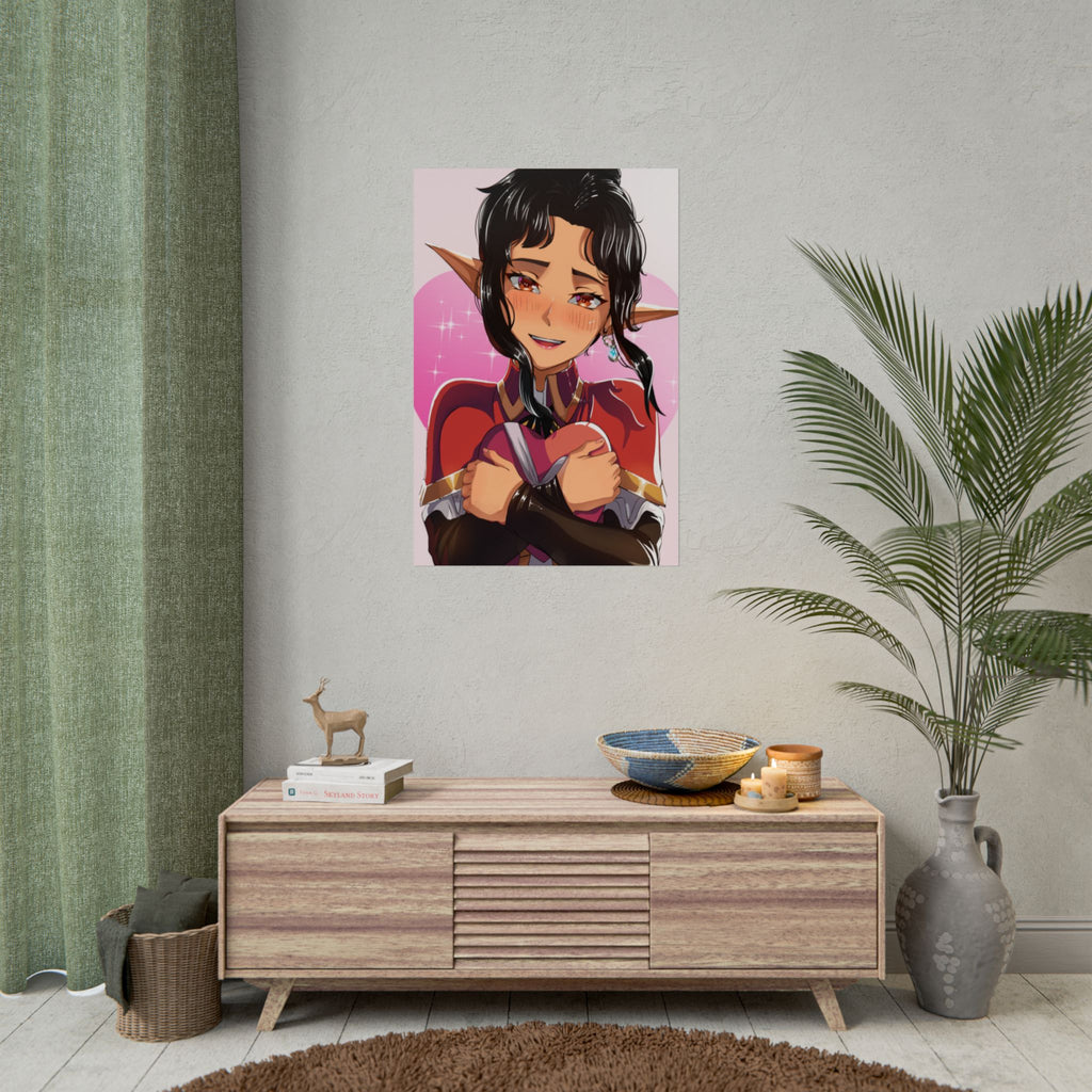 LadyKnightLynk "Love Heart" Poster