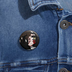 Renée Lysobore "Nervous" Button Pin