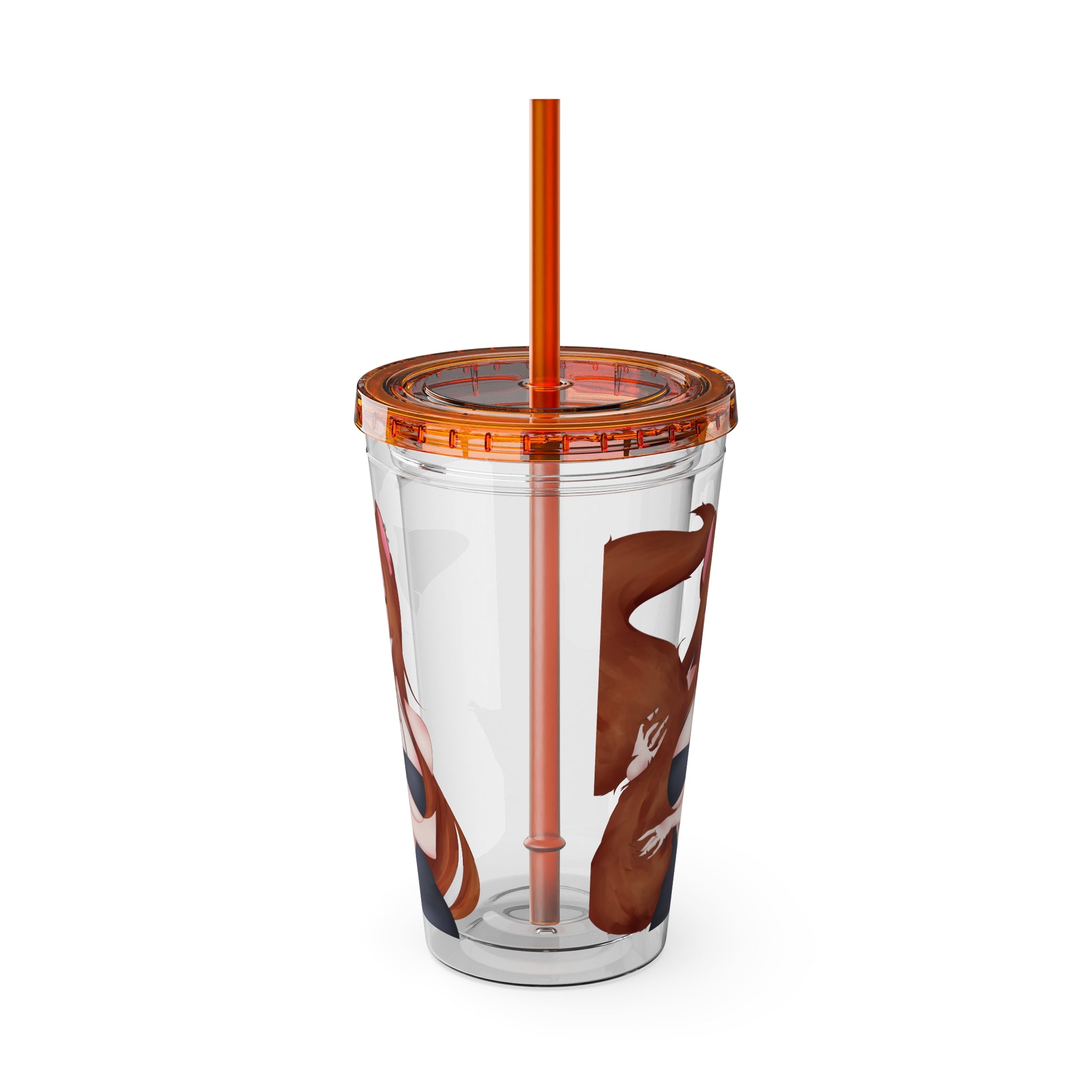 Lady Kiara Rose Acrylic Tumbler