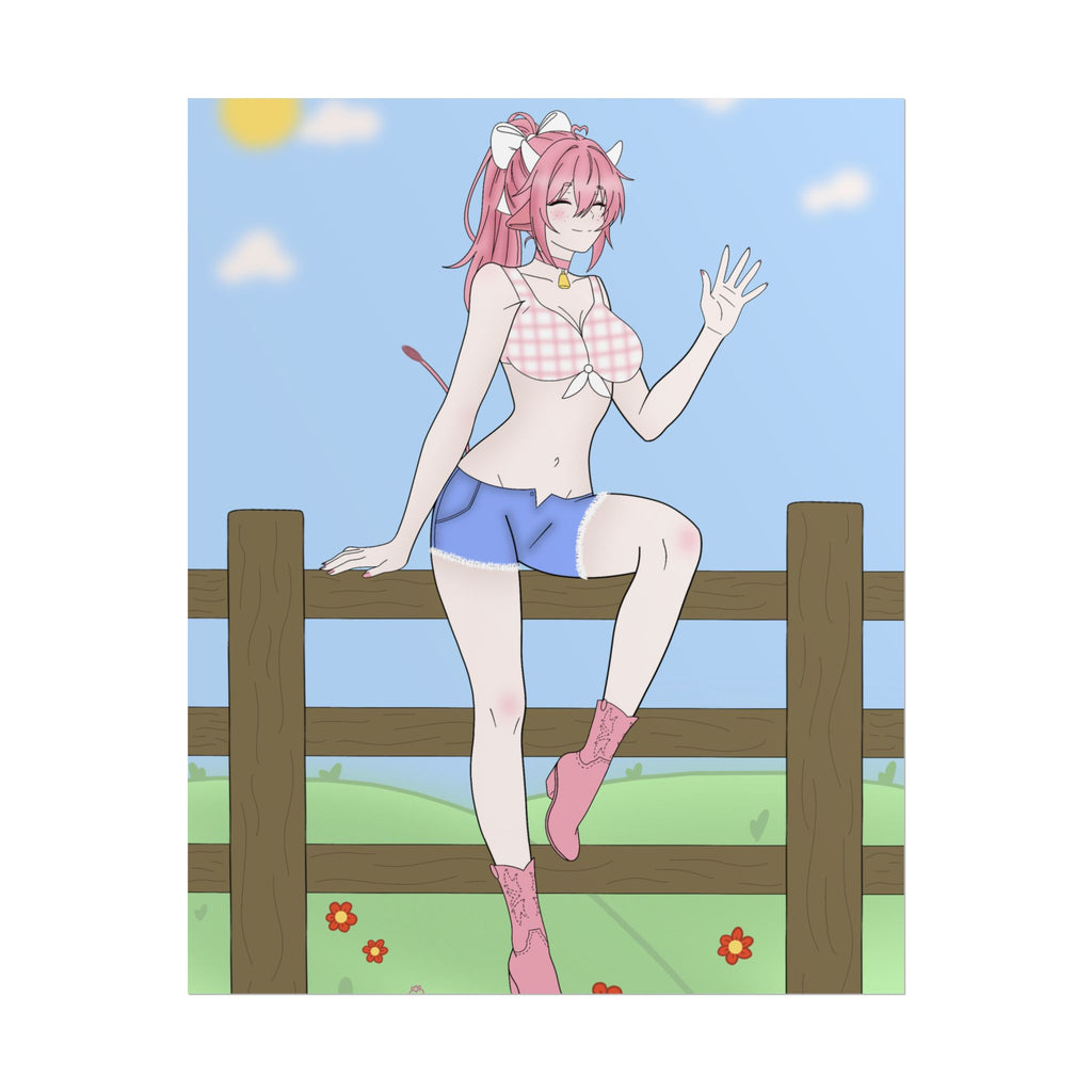 StrawberryMilkMaid "Fence Sitting" Poster
