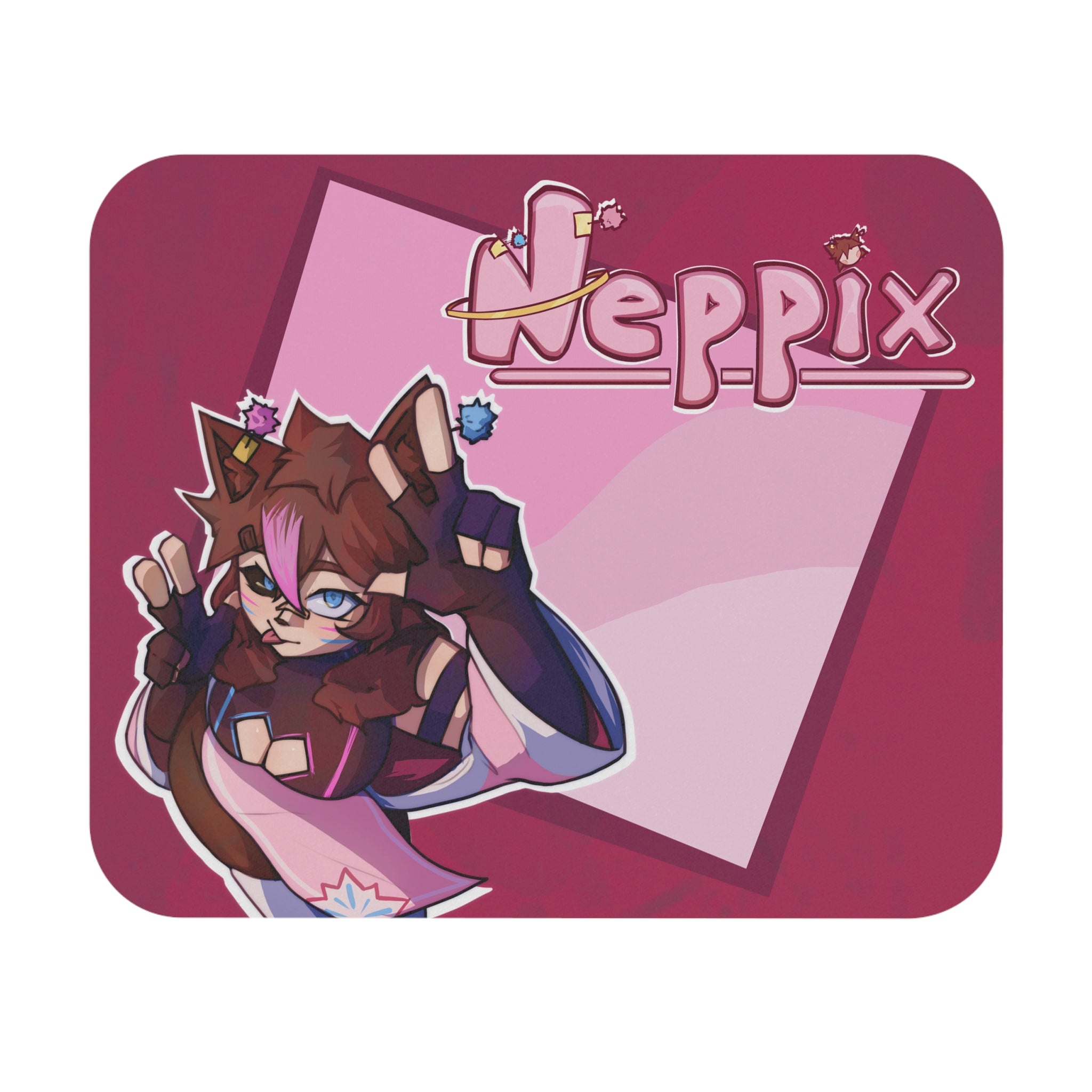 Neppix "Peace Sign" Mouse Pad - KatDragonz