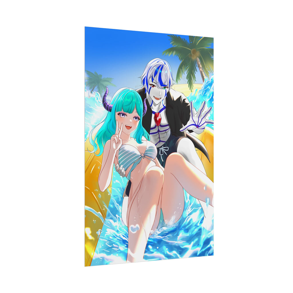 Ray Xash "Water Slide" Poster