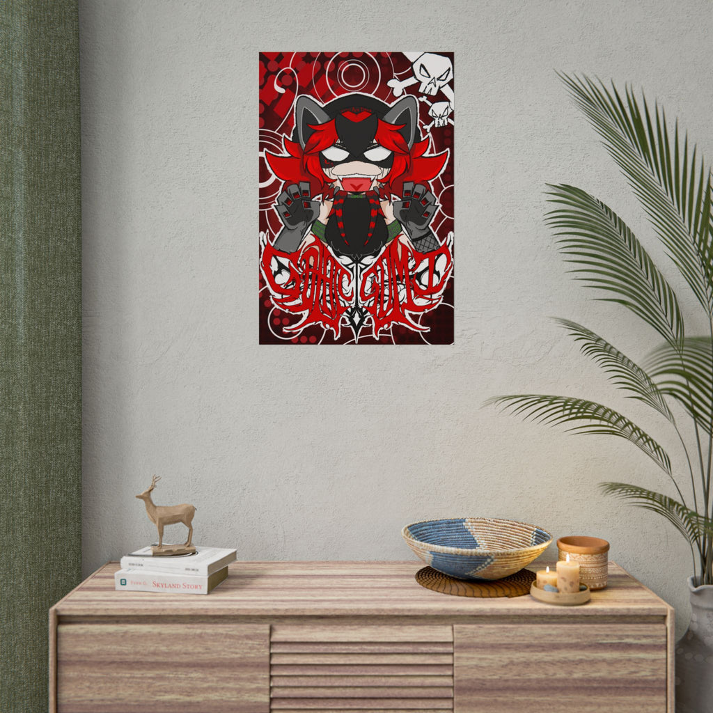 Gothic Gumi "Rawr" Poster