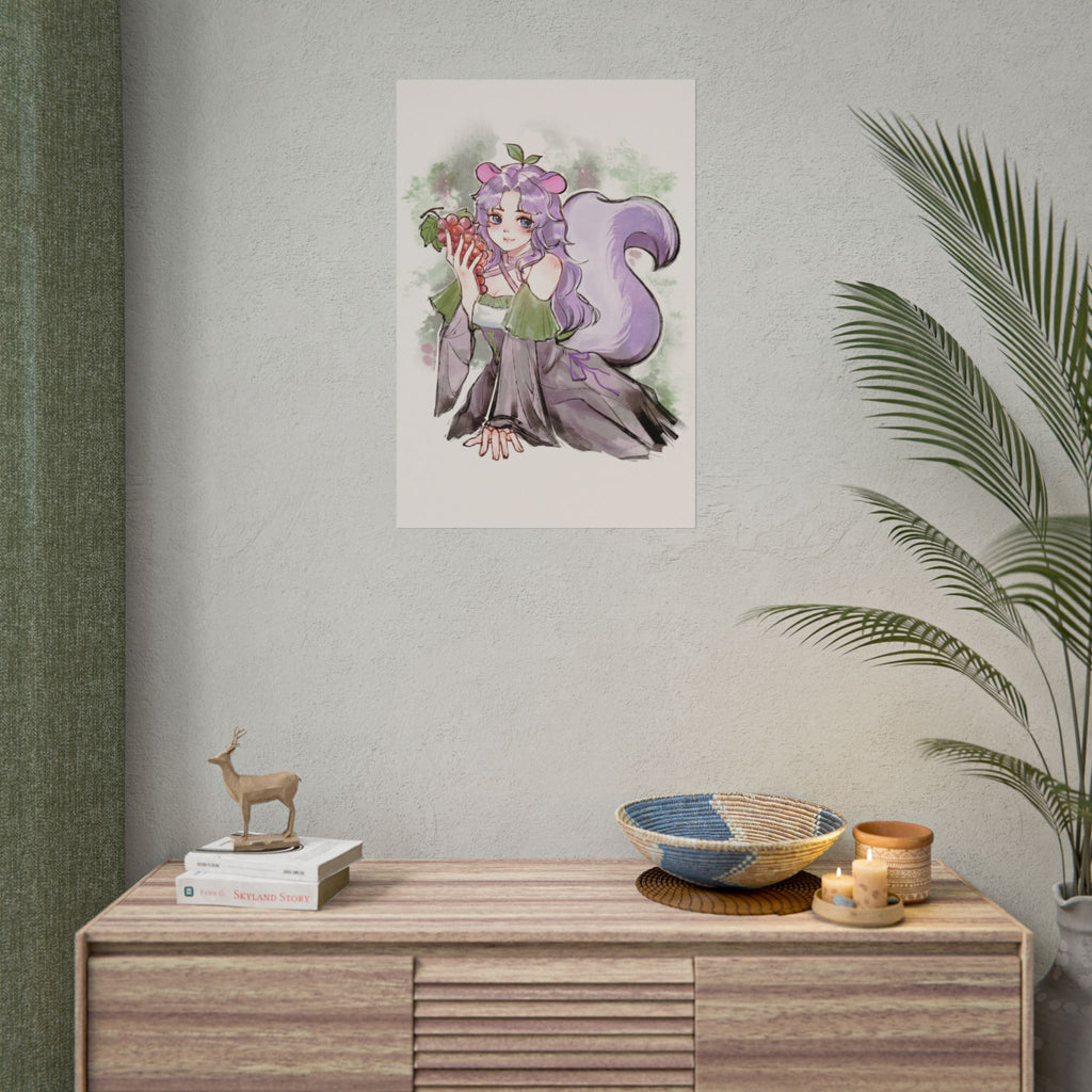 VerbenaVT "Grape Offering" Poster