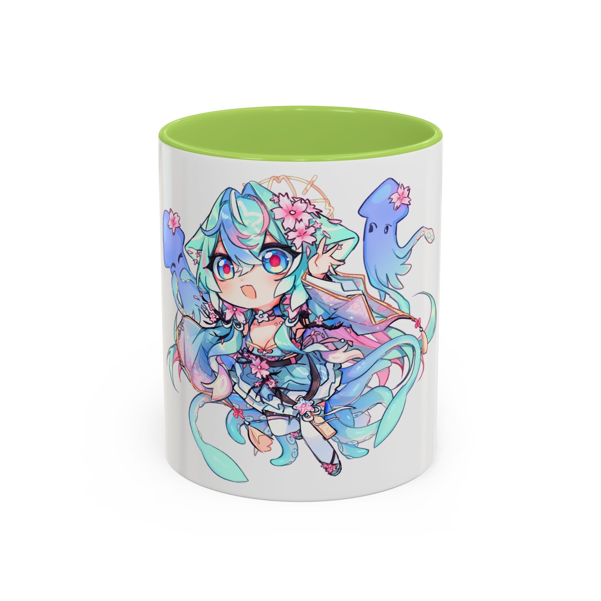 Eggie Weggie "Squid Friends" Accent Mug
