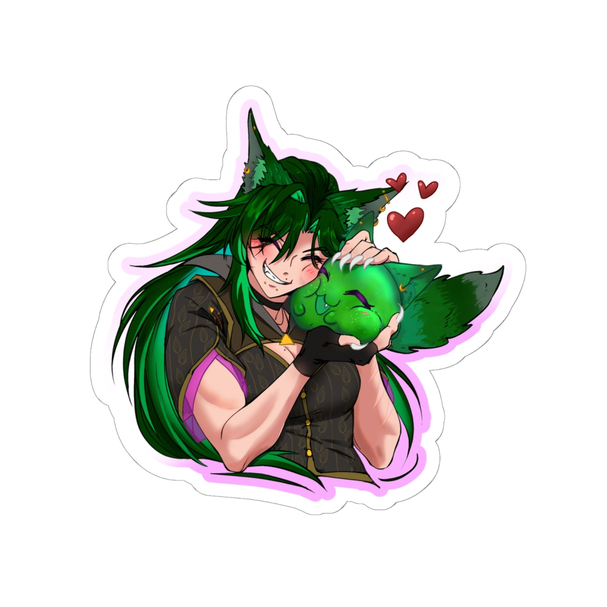 Eva Artblock "Cuddles" Sticker