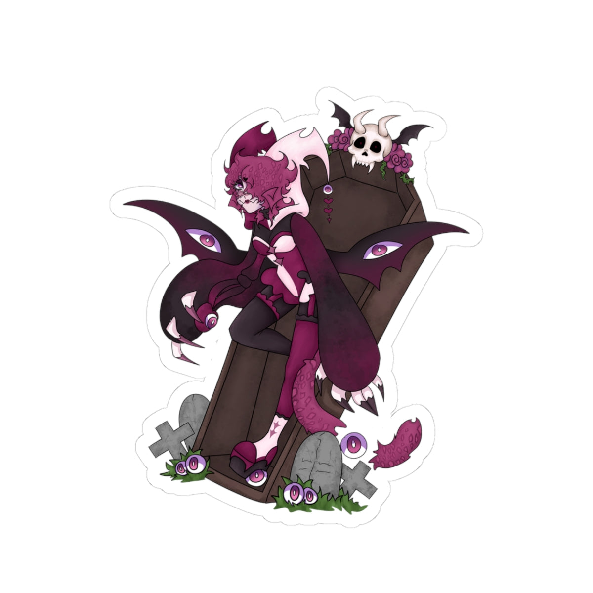 66grimdemise66 Sticker