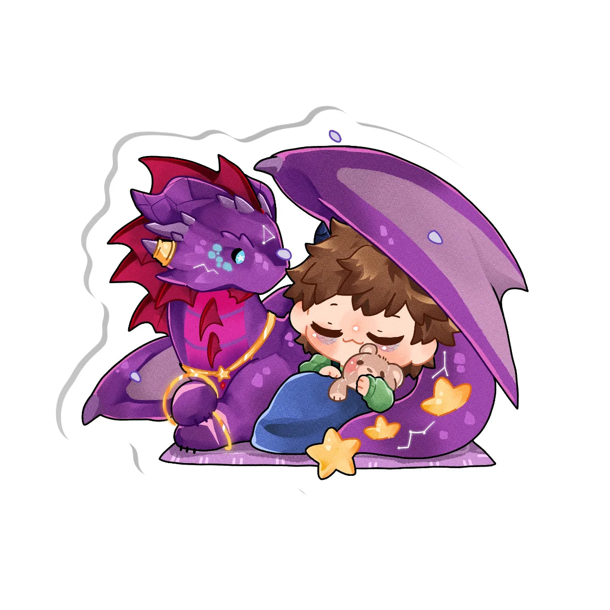 Starlaxia "Sleepy Time Chibi" Pin