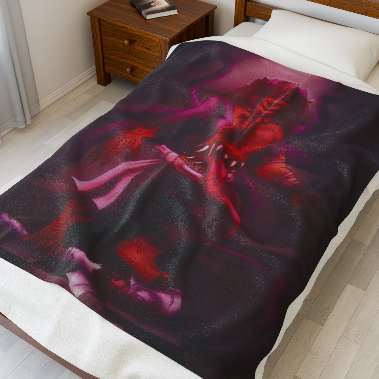 "Caught in 4K" htxLion Blanket