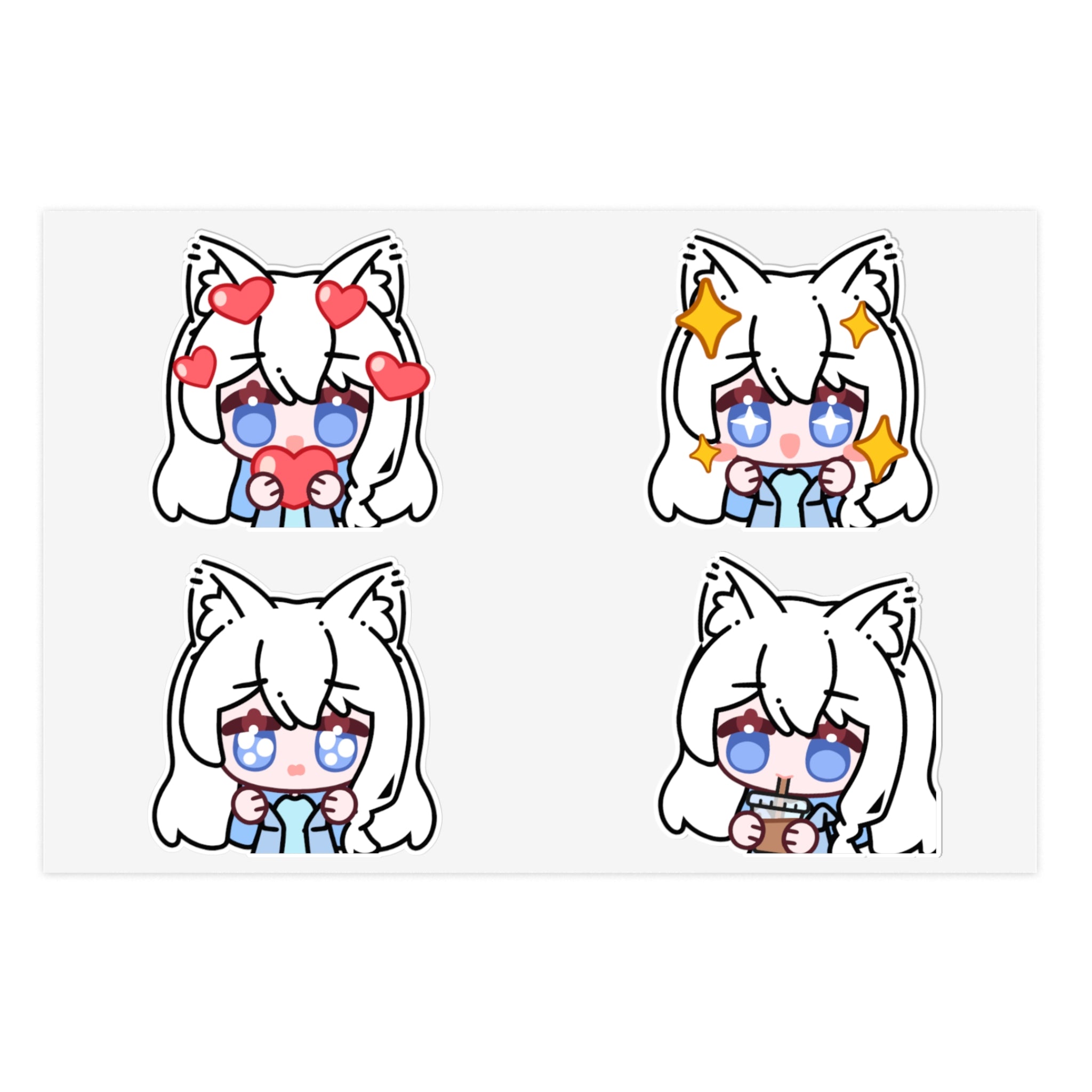 CelestialReira "Chibi Emotes" Stickersheet