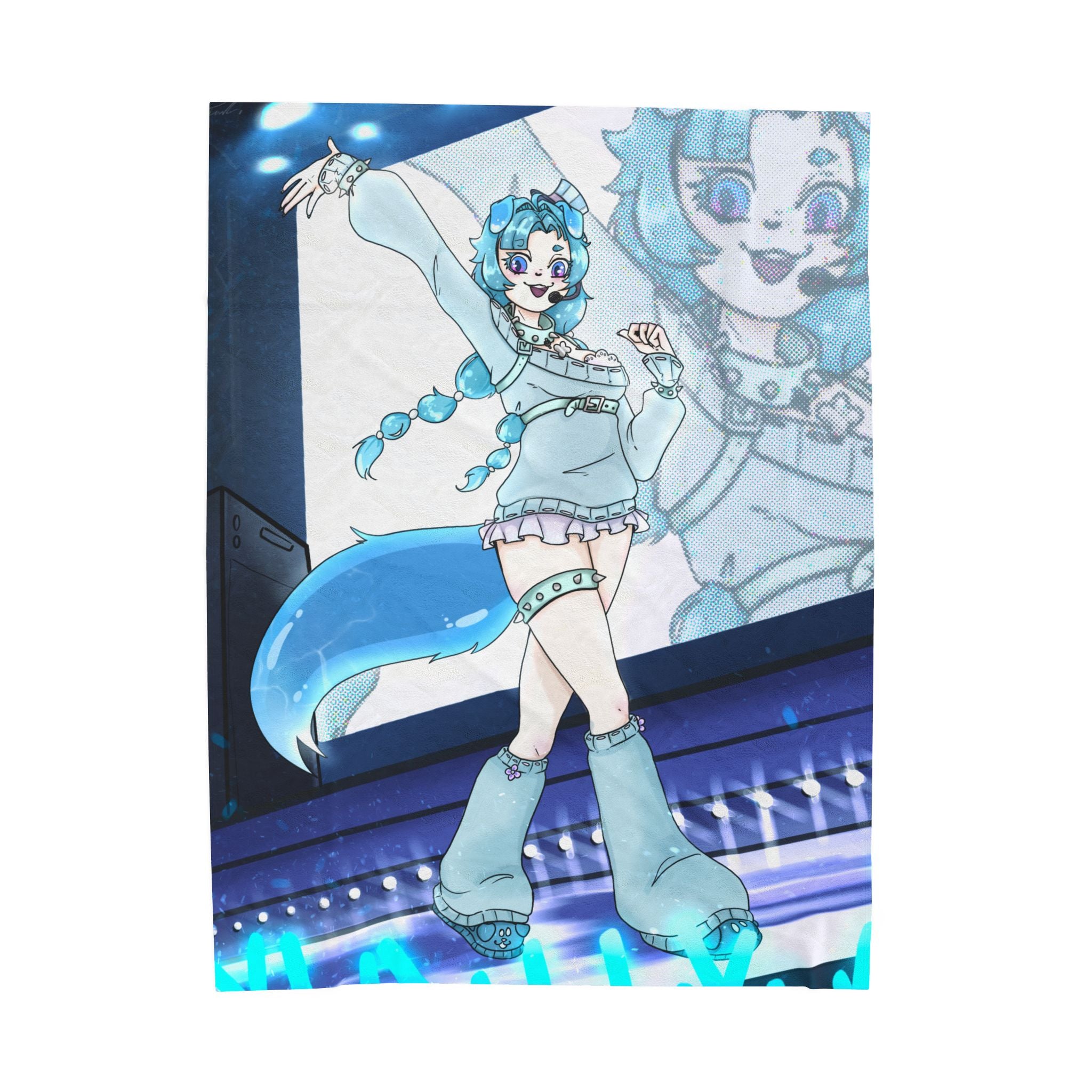 ShinyTinsel Plush Blanket